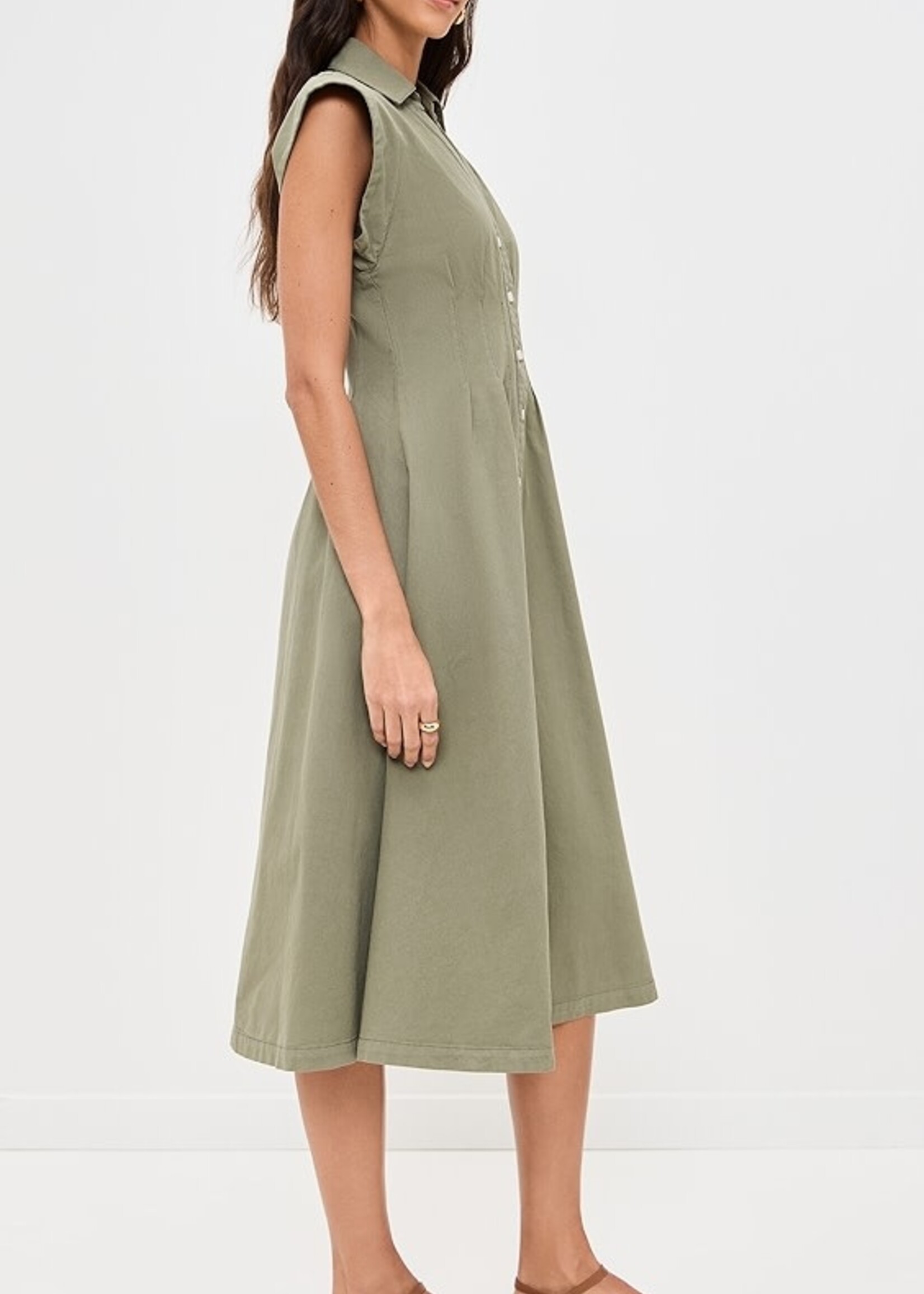 VB VB VESTIDO RUBEN MIDI ARMY