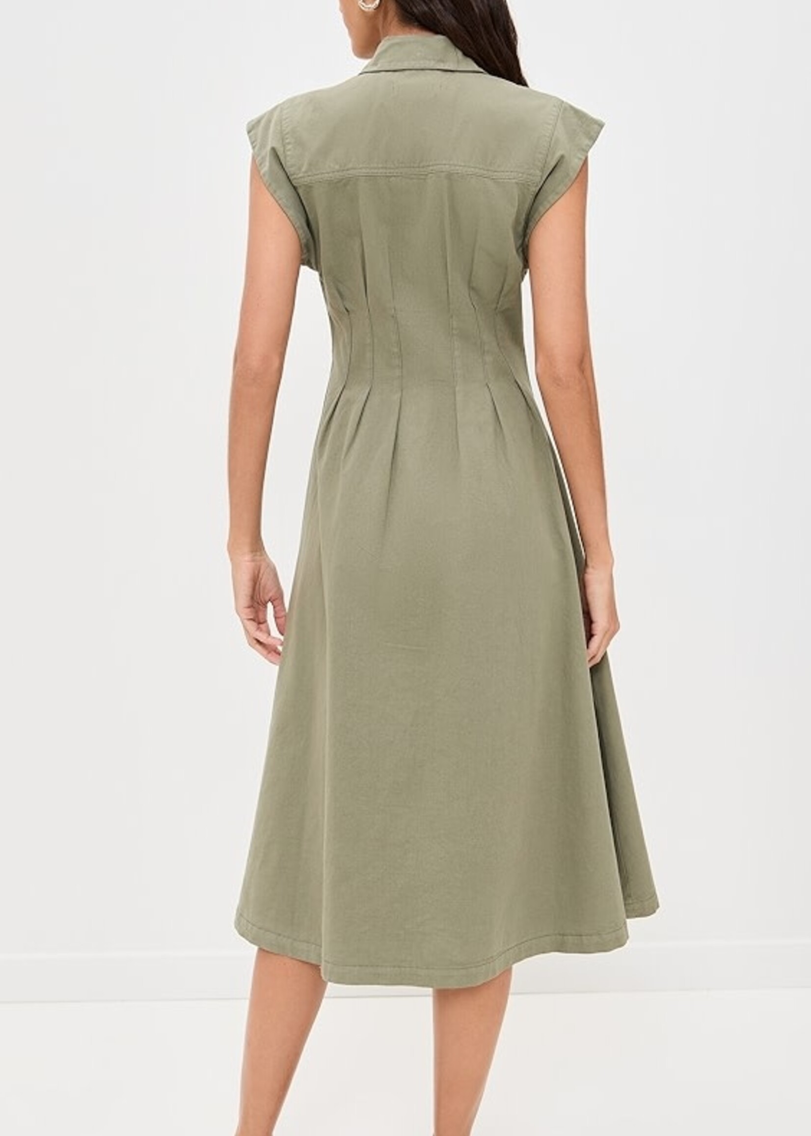 VB VB VESTIDO RUBEN MIDI ARMY