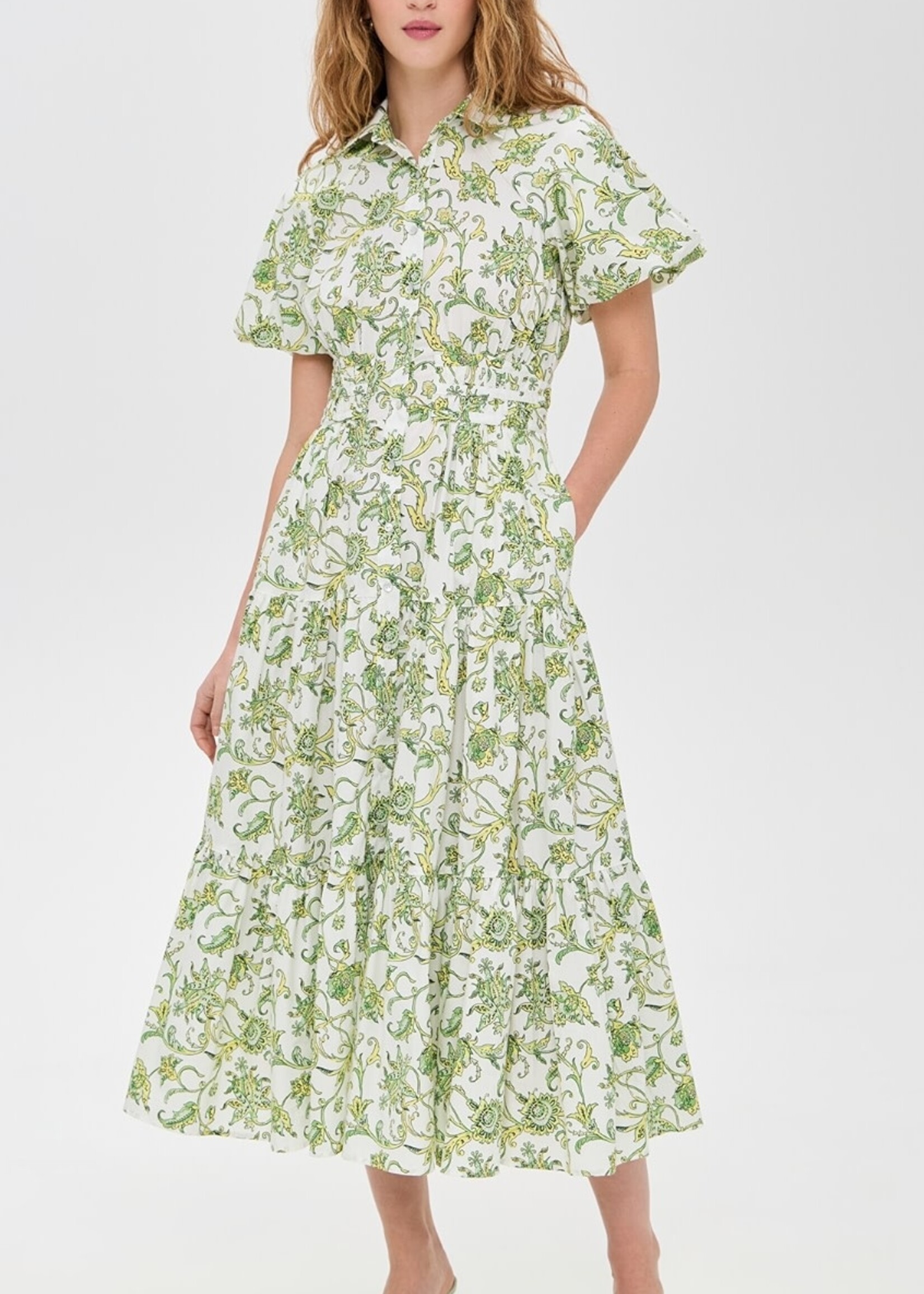 CINQ CINQ VESTIDO IVY PAISLEY MAGGIO