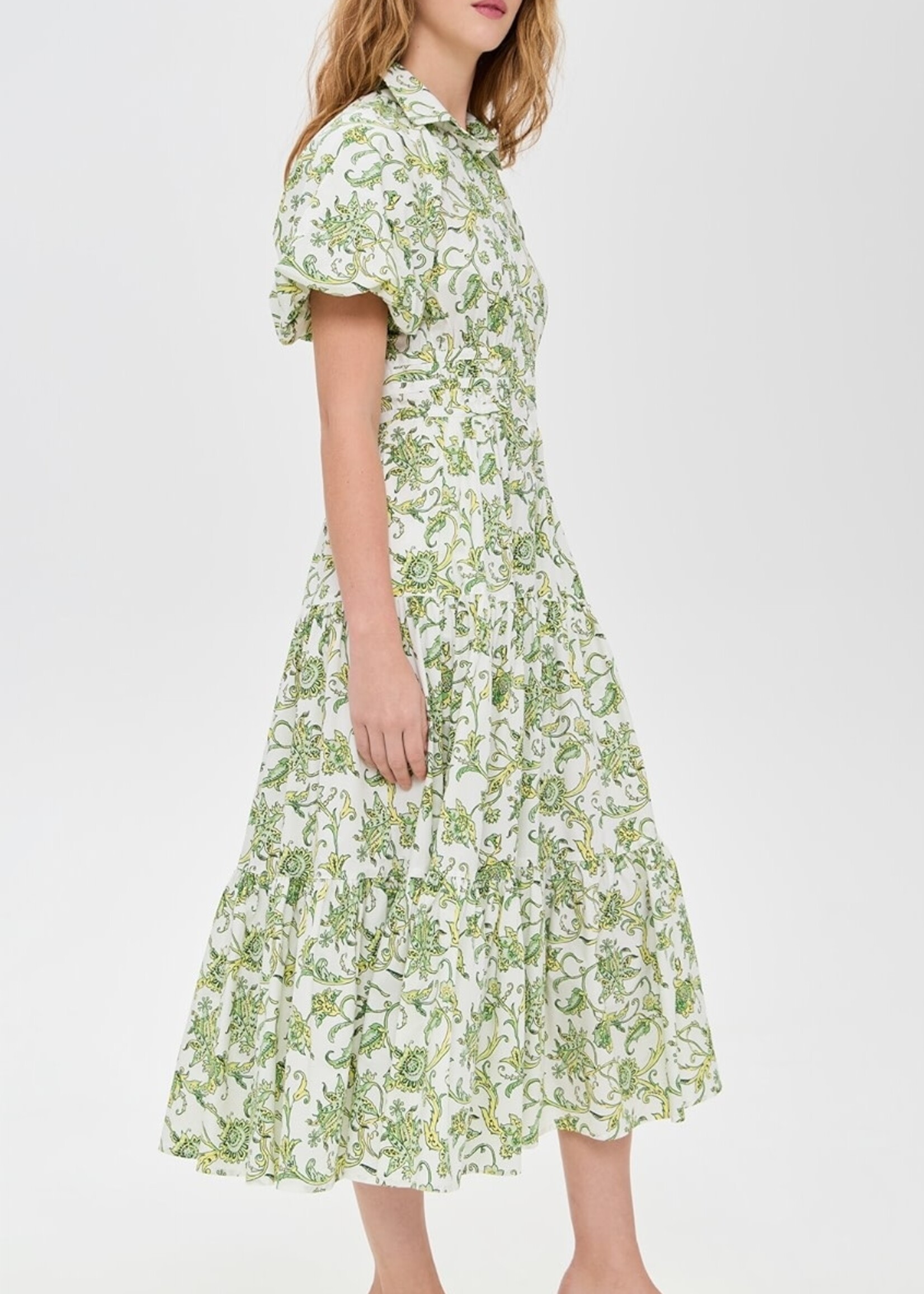 CINQ CINQ VESTIDO IVY PAISLEY MAGGIO