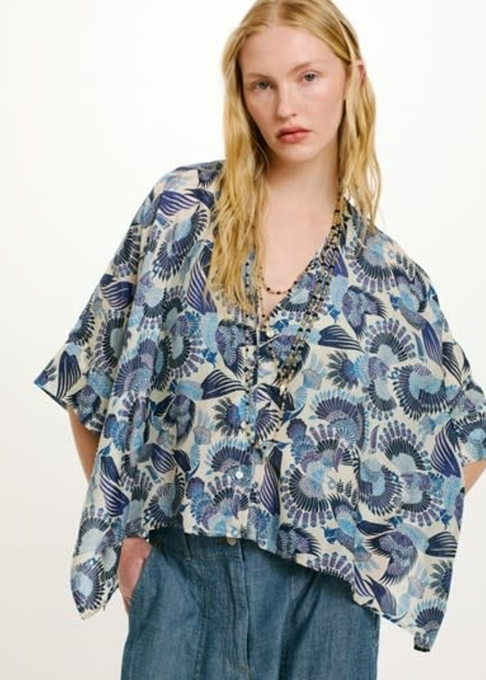 MOM MOM BLUSA PAHA MULTICOLOR