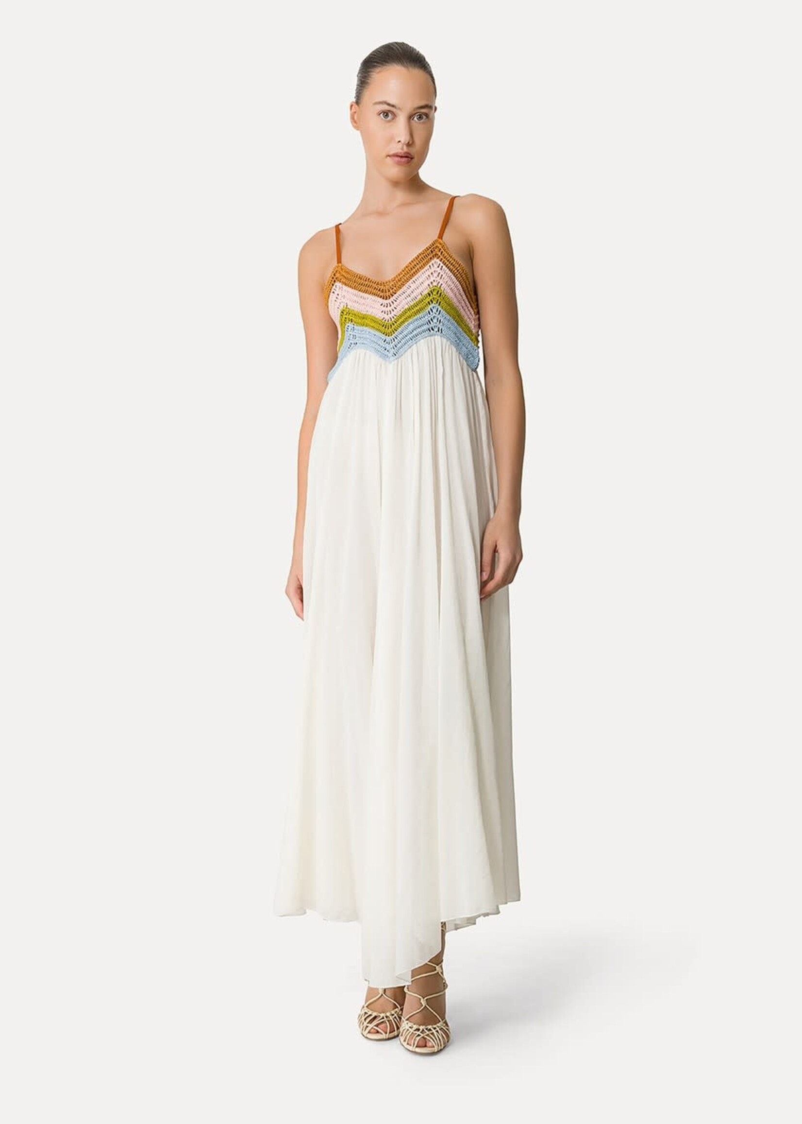 FOR FOR VESTIDO CROCHET GARDEN