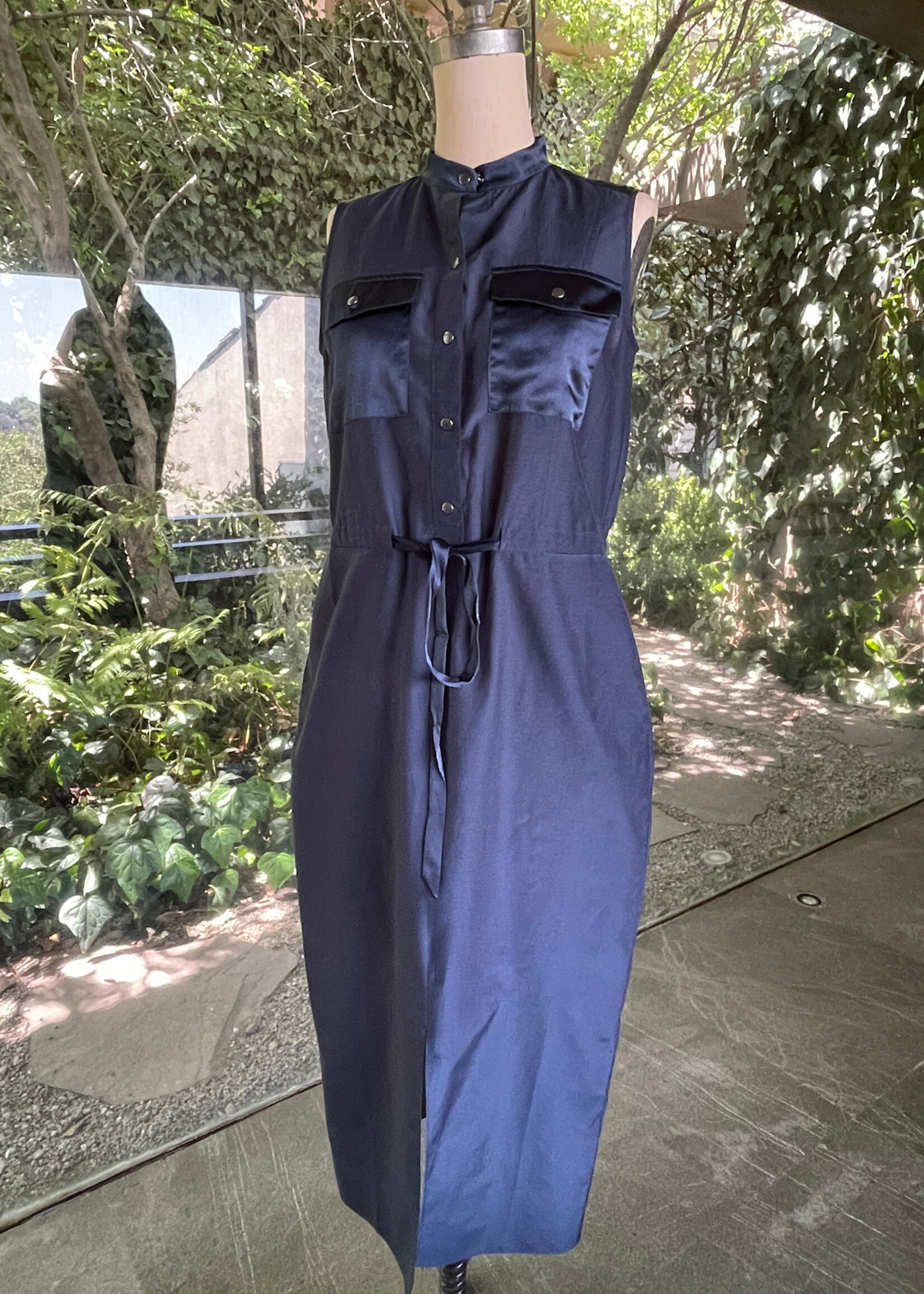 GO GO VESTIDO UTILITY STORM