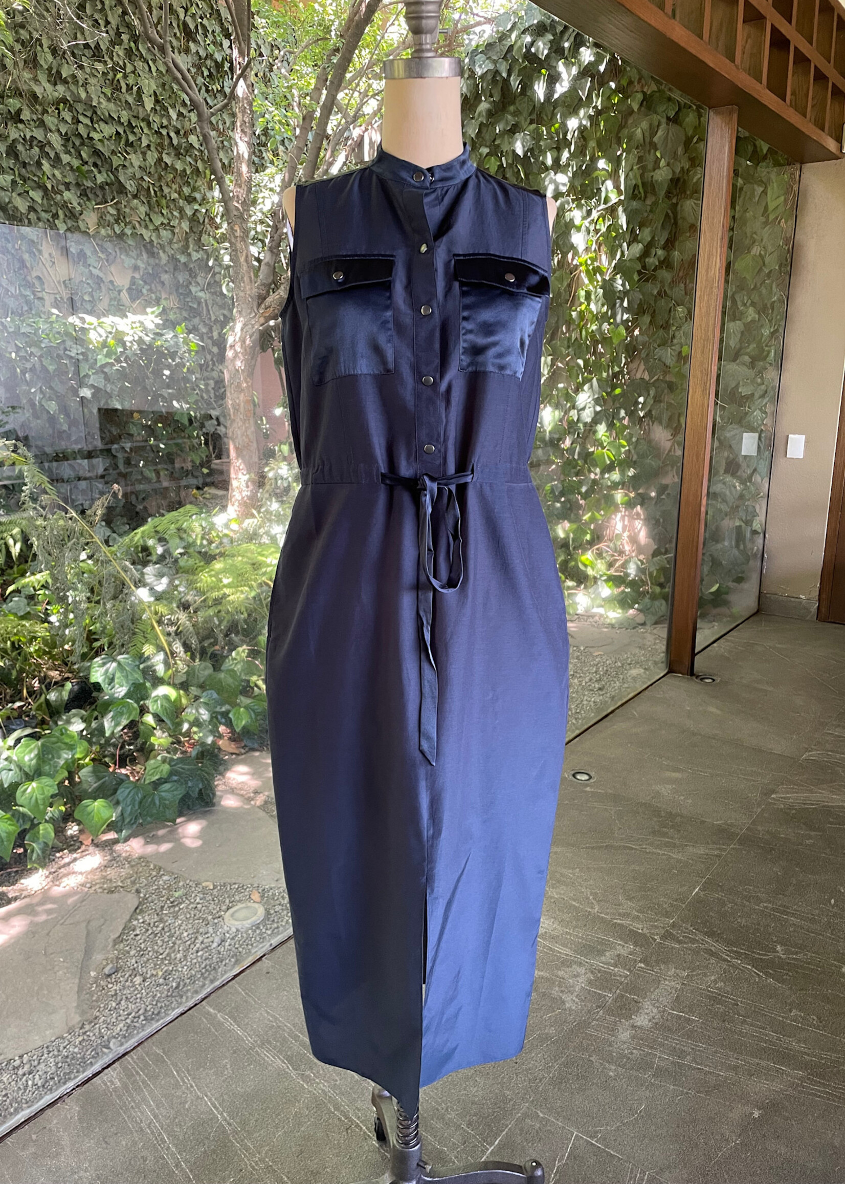 GO GO VESTIDO UTILITY STORM