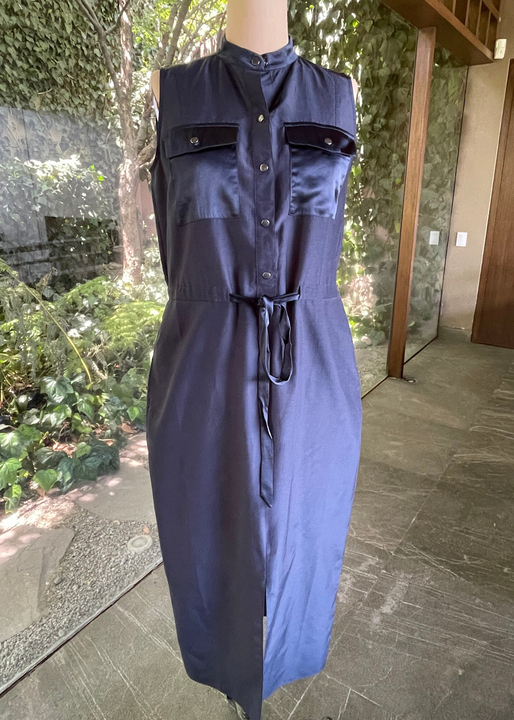 GO GO VESTIDO UTILITY STORM