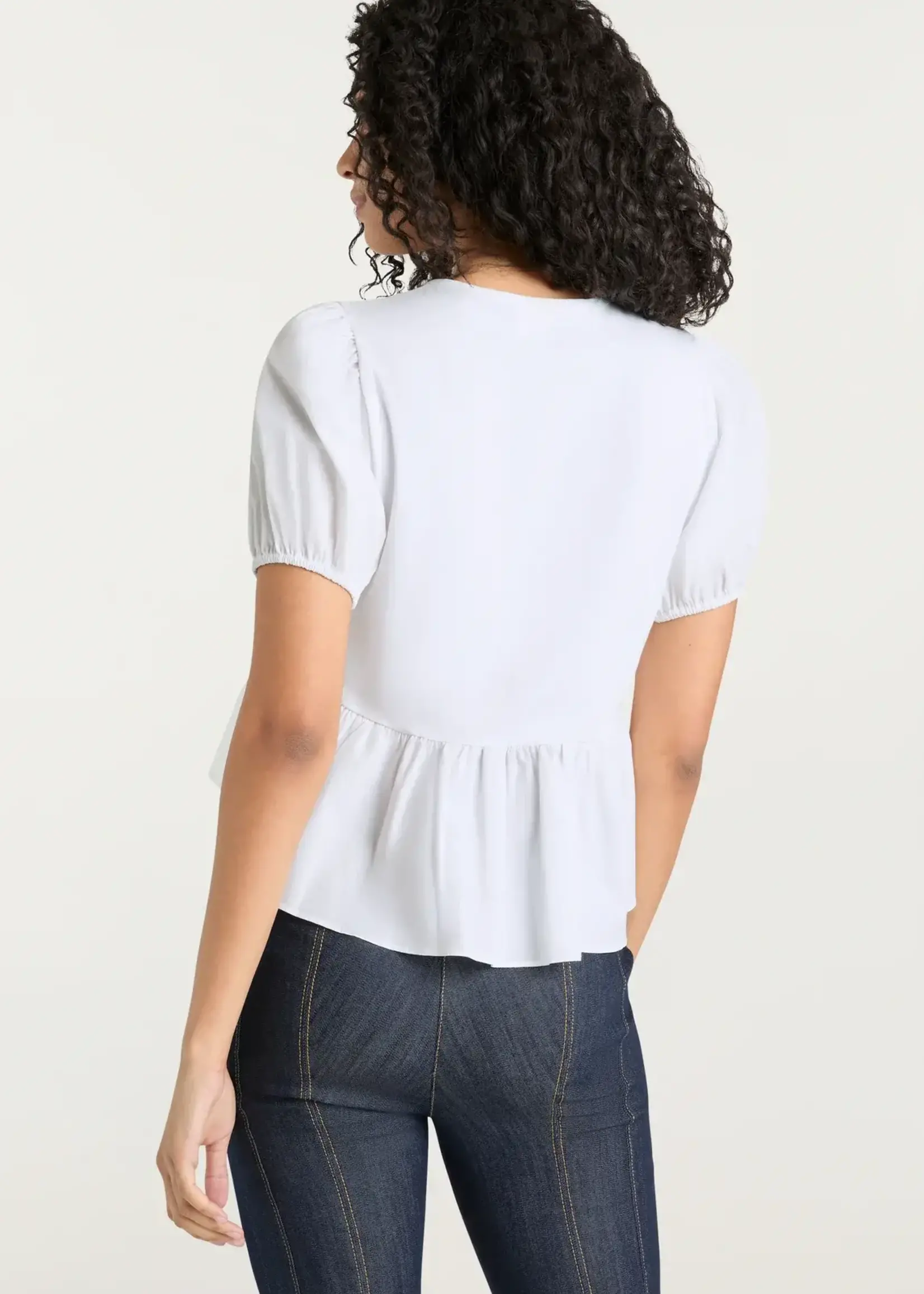 CINQ CINQ BLUSA MARE WHITE