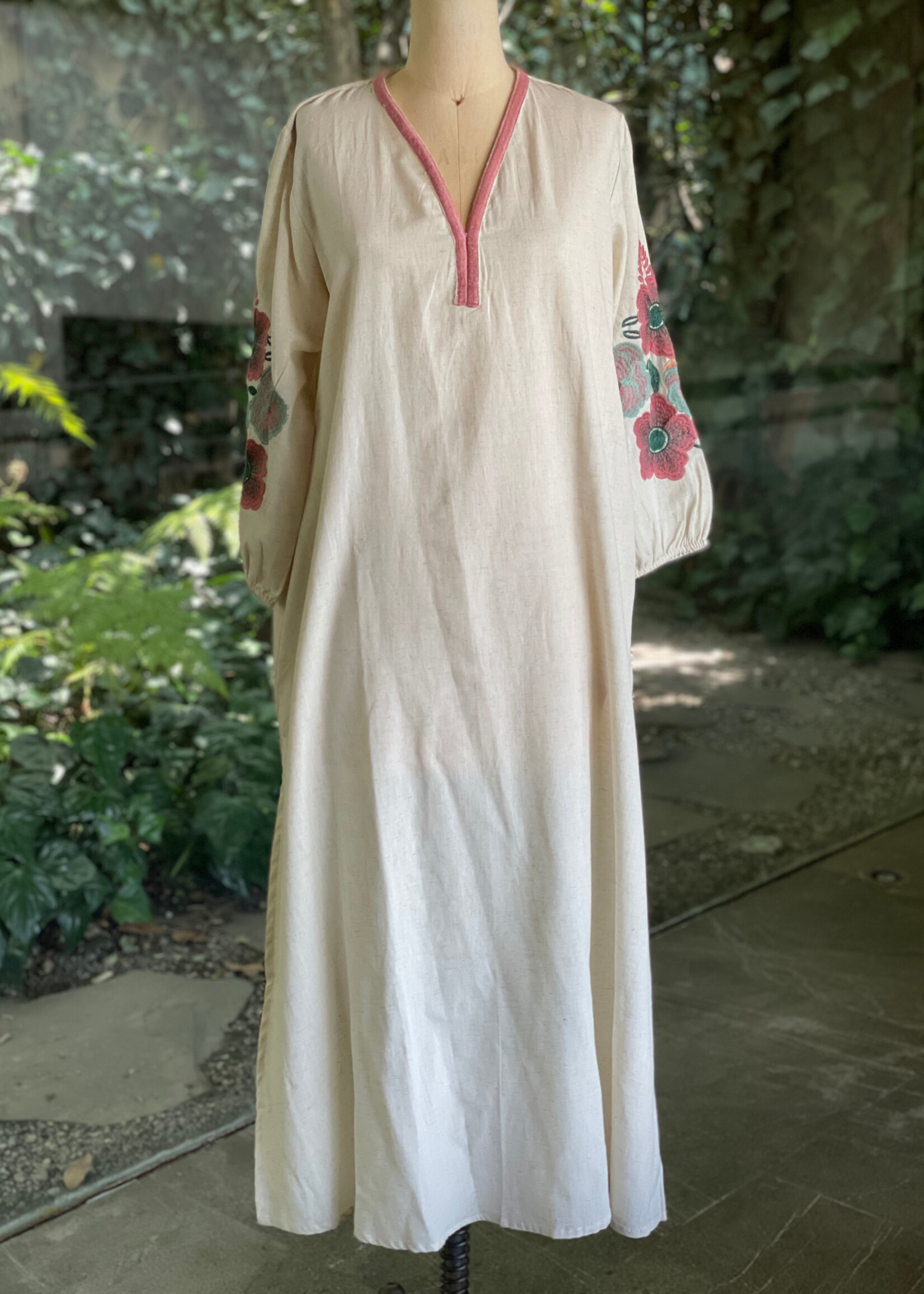 CAS CAS VESTIDO KAFTAN