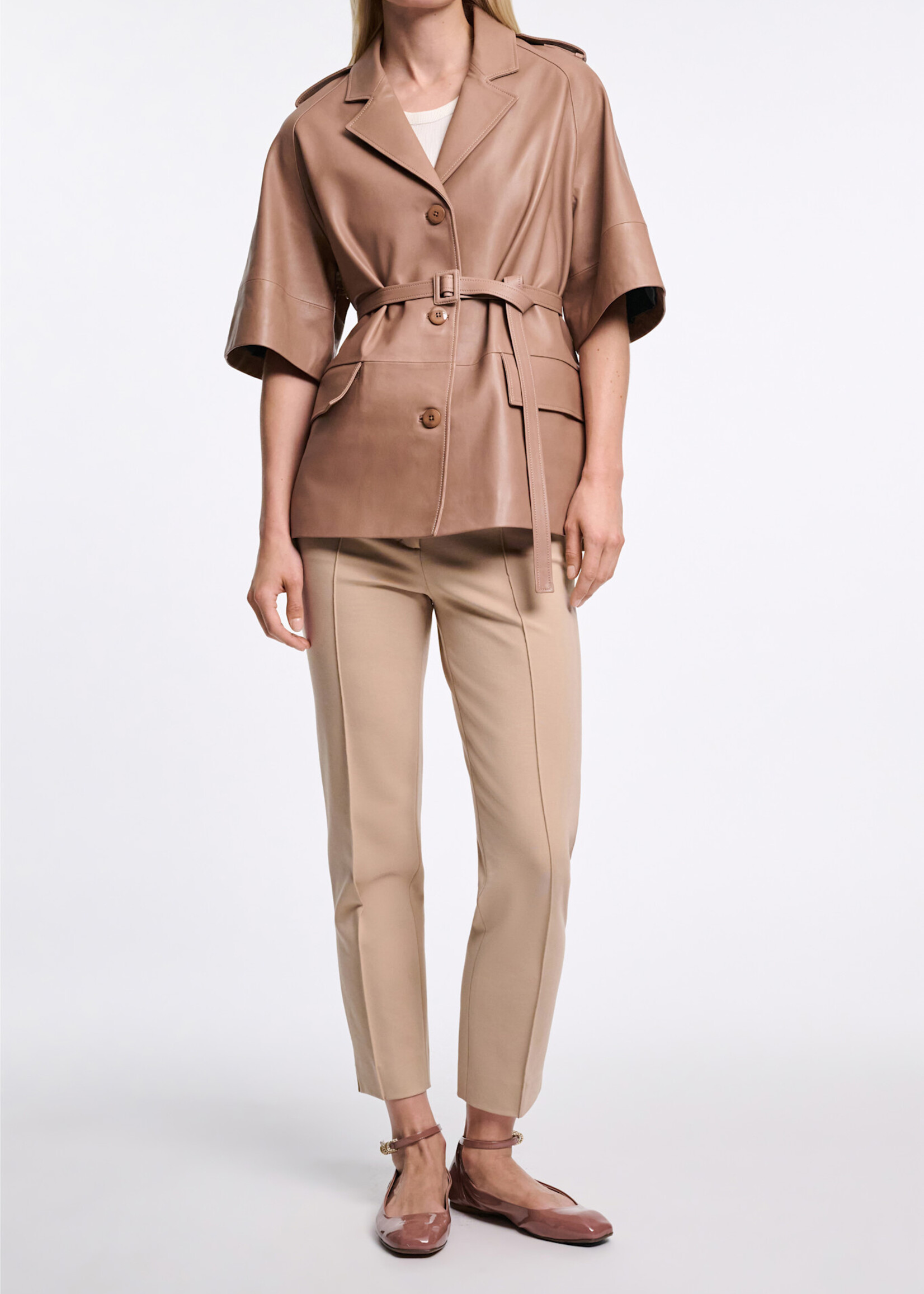 SCH SCH SACO SLEEK STATEMENT TAN