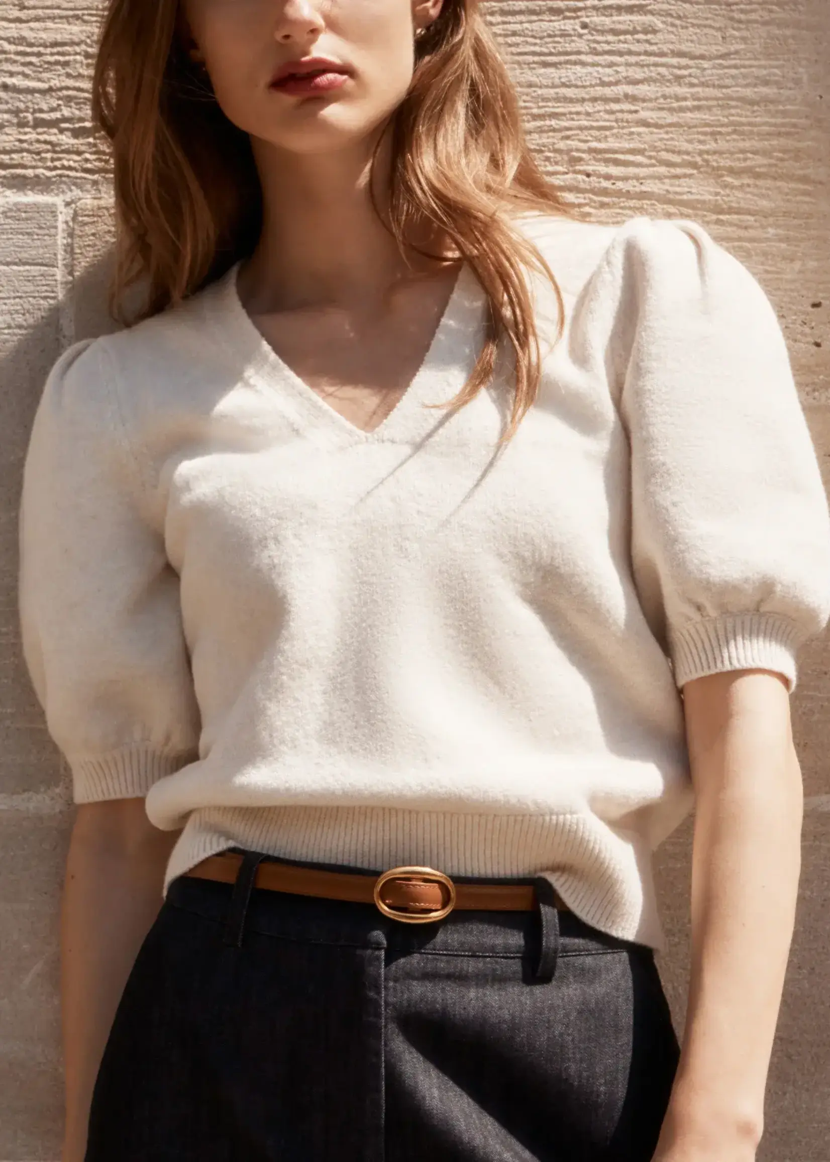 BW BW SWEATER HAVANA OATMEAL