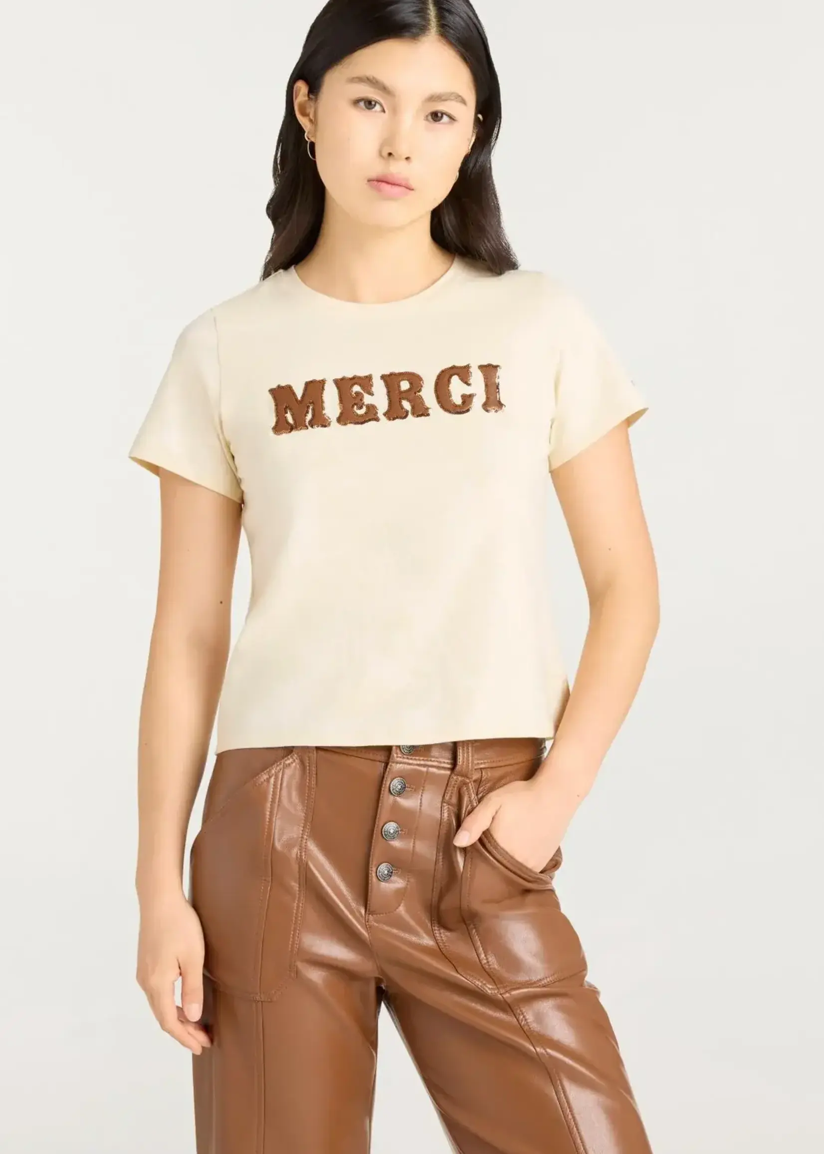 CINQ CINQ T-SHIRT MERCI