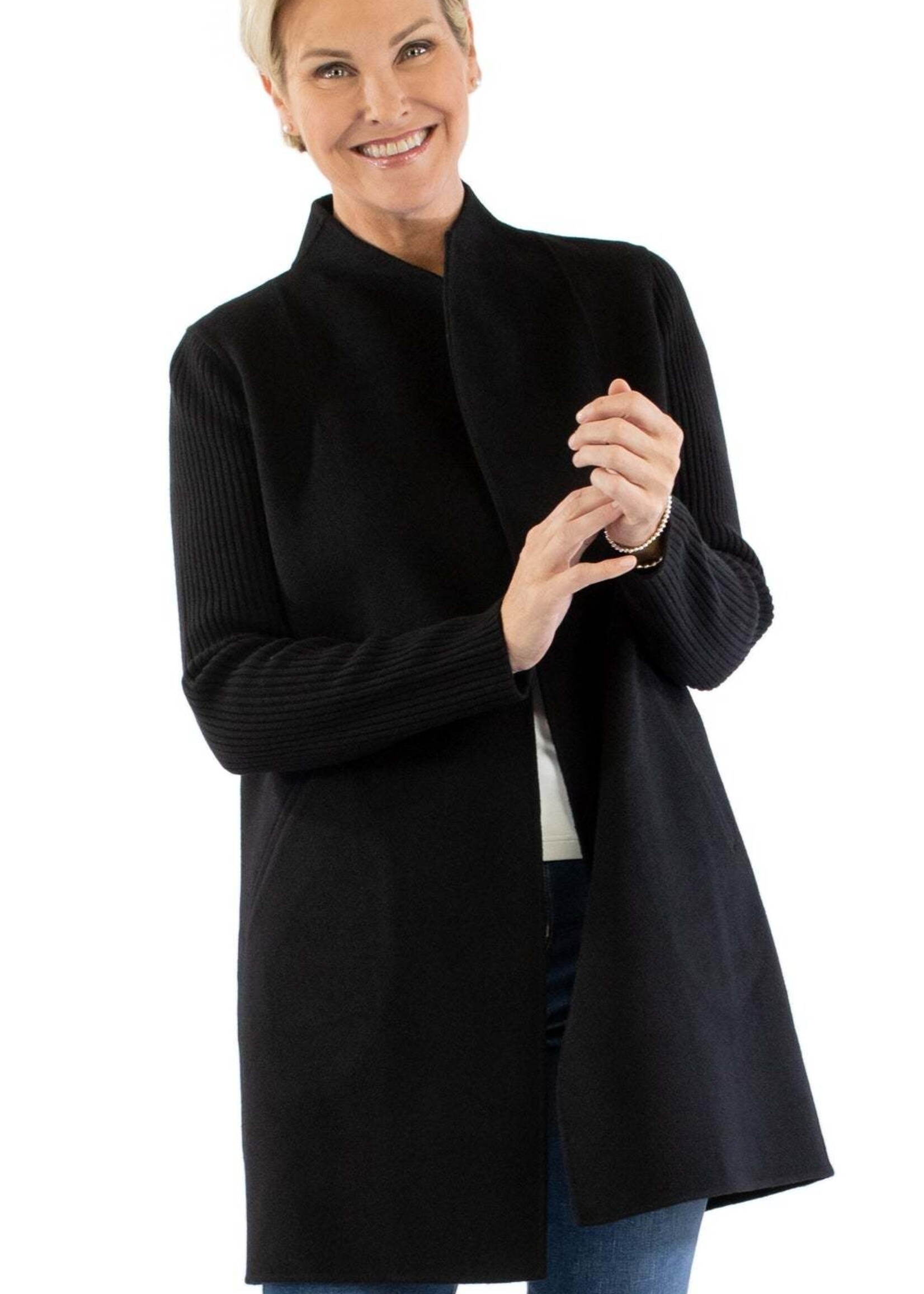 KIN KIN ABRIGO RIB SLEEVE