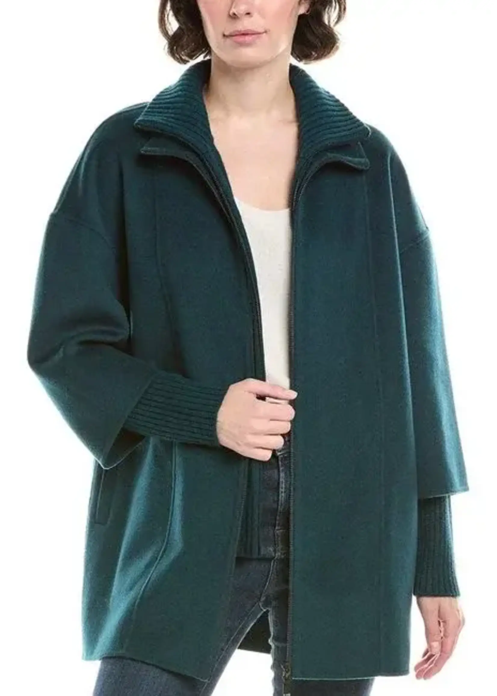 KIN KIN ABRIGO INSERT ZIP MOCK