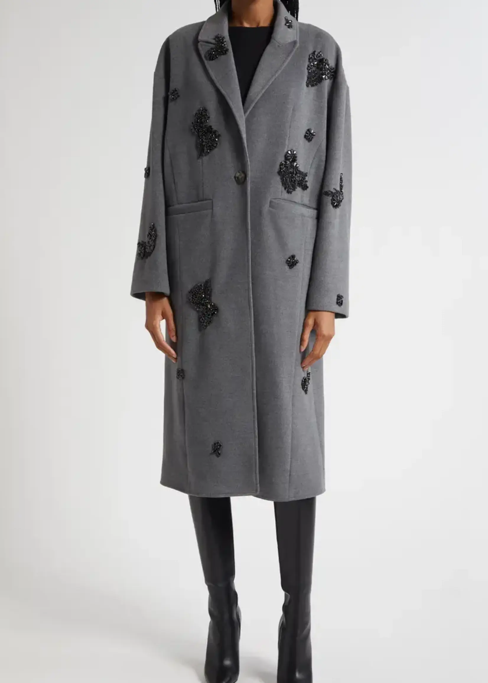 CINQ CINQ ABRIGO GRAVIS CRYSTAL IVY