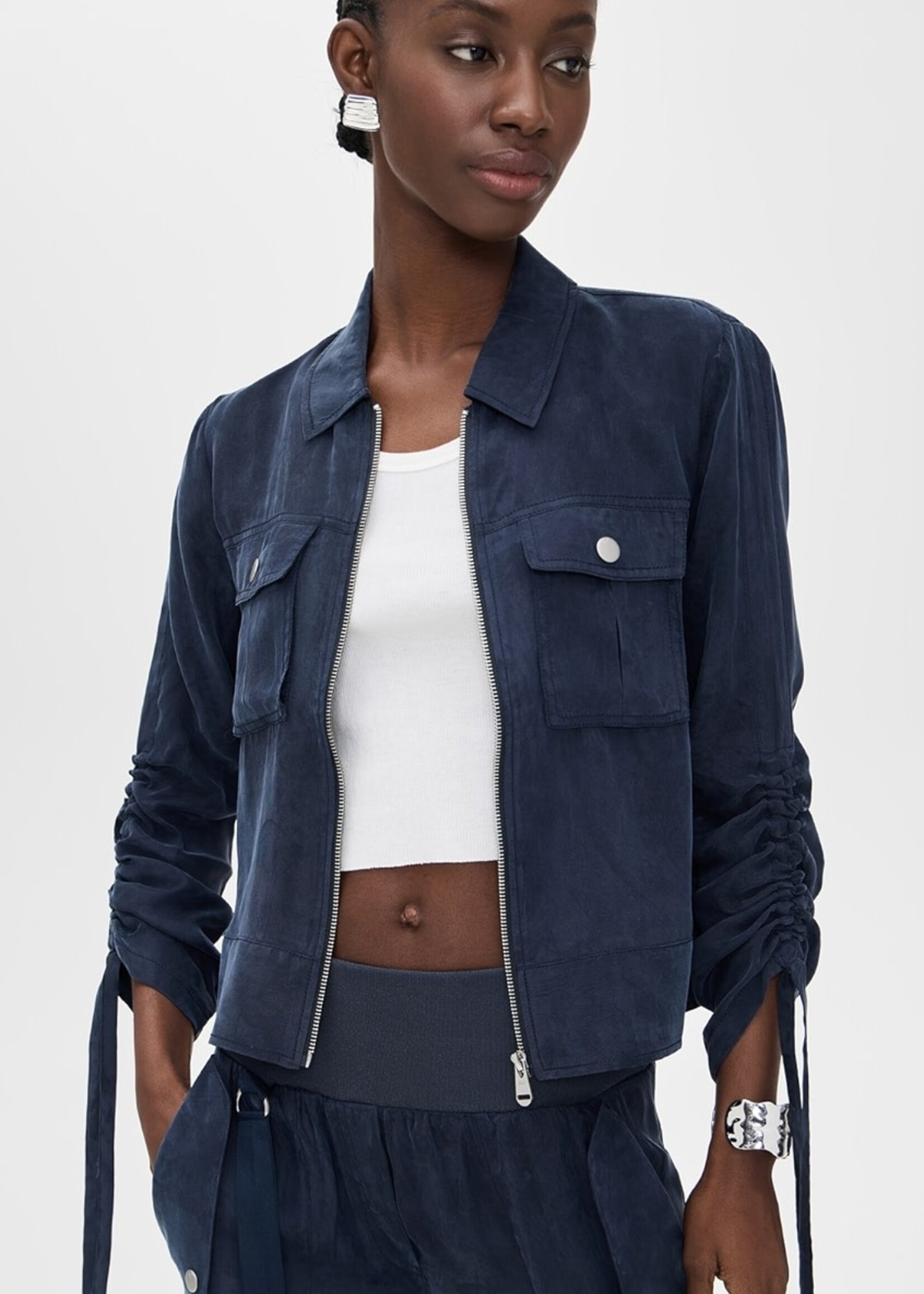 CINQ CINQ CHAMARRA TWILL DALE WASHED