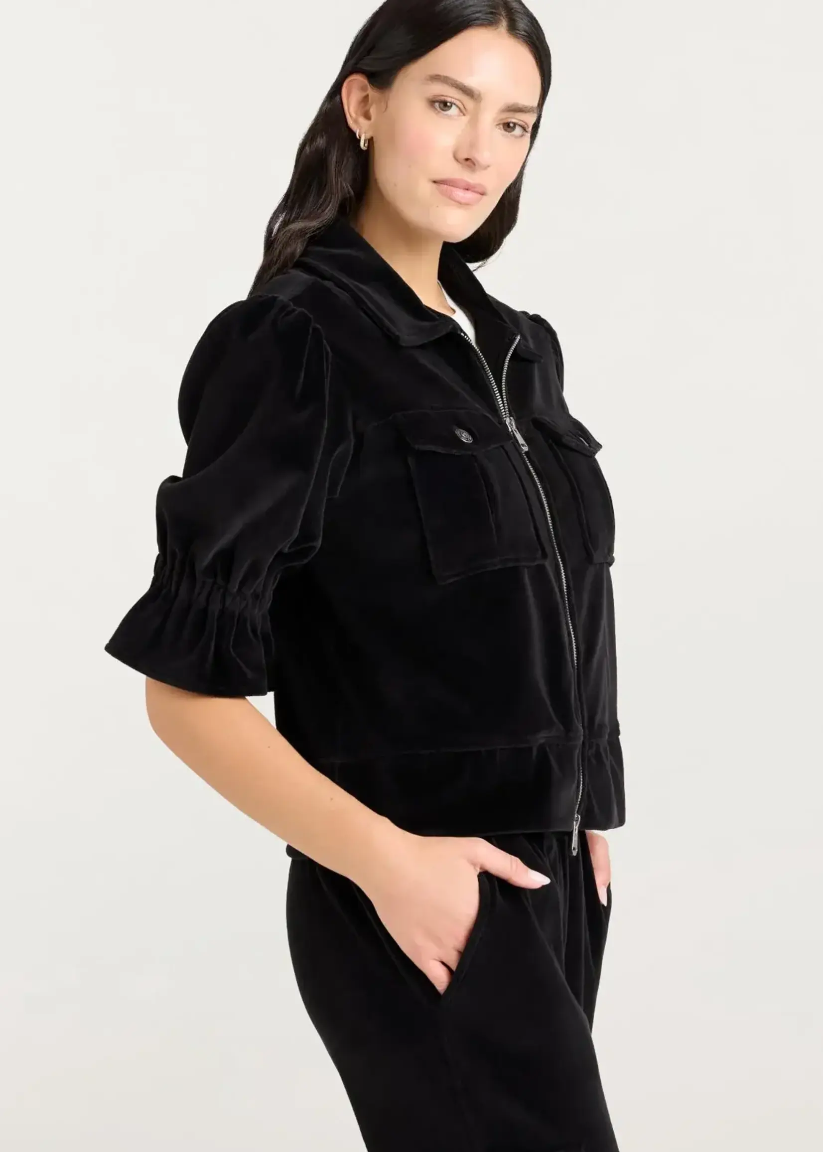 CINQ CINQ CHAMARRA HOLLY VELOUR