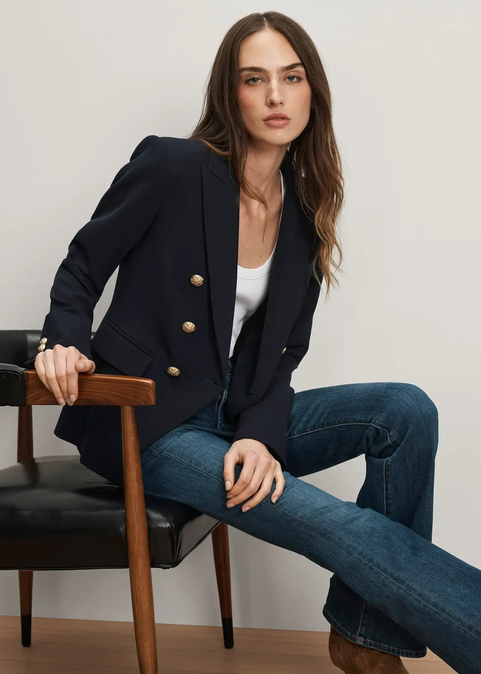 VB VB SACO MILLER NAVY/GOLD