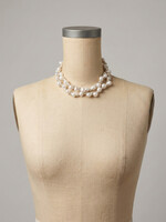 MEL MEL JOYERIA COLLAR VDOBLE SAND
