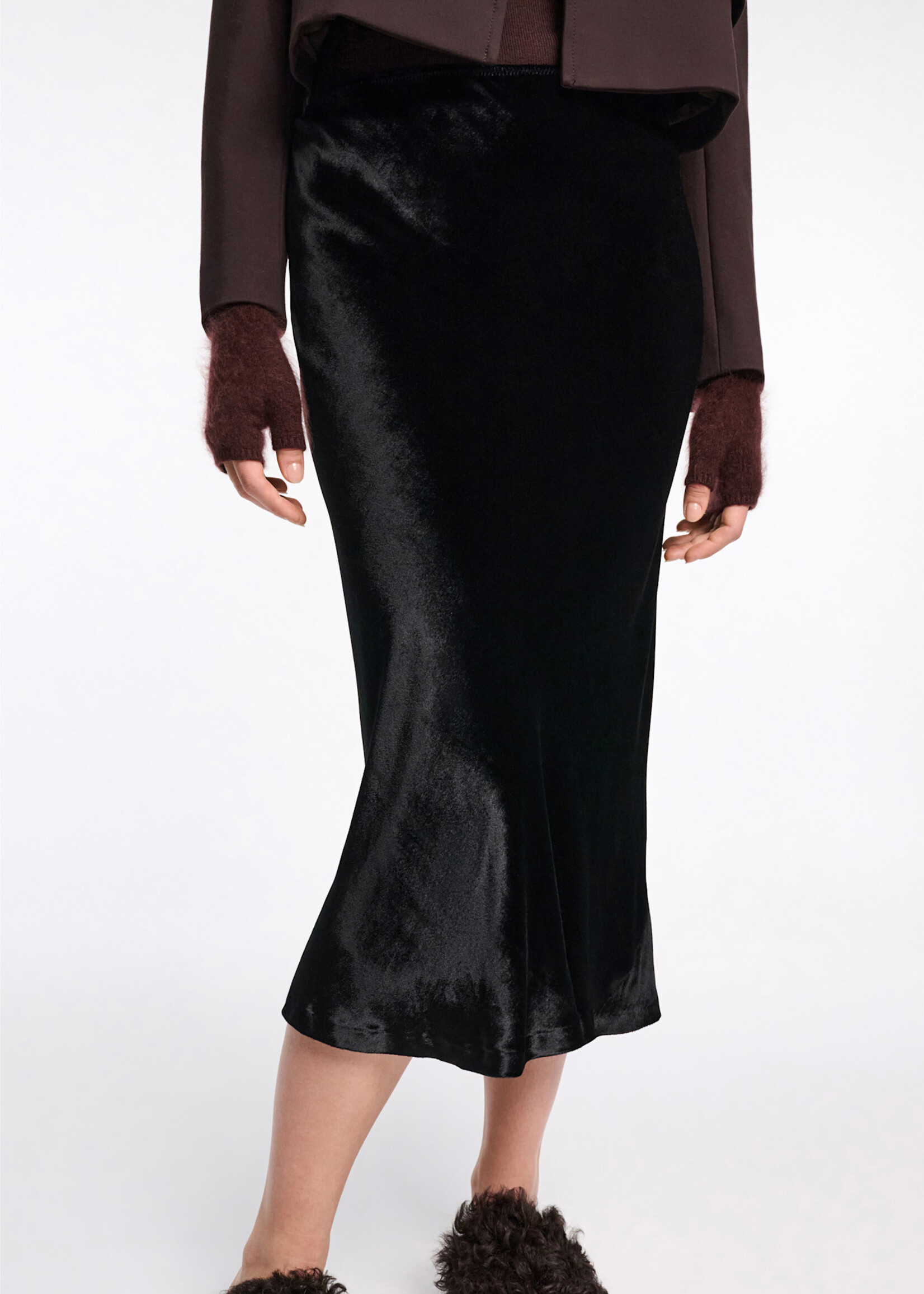 SCH SCH FALDA VELVET WHISPER
