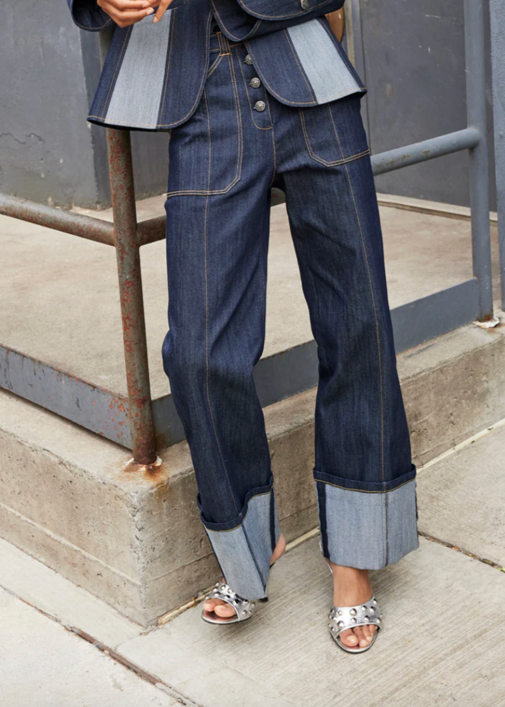 CINQ CINQ JEANS CUFFED BENJI