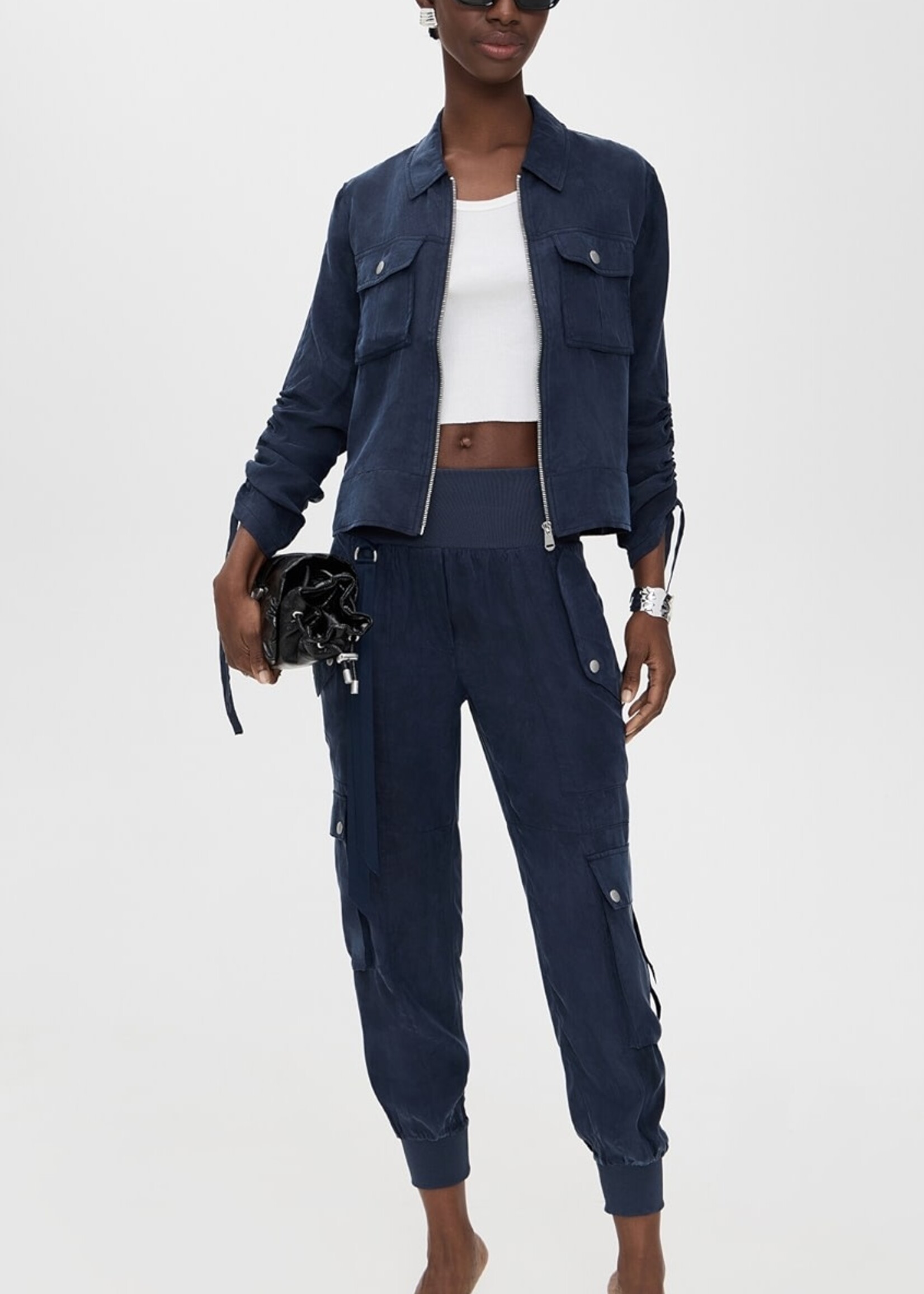 CINQ CINQ PANTS HARMONY WASHED TWILL