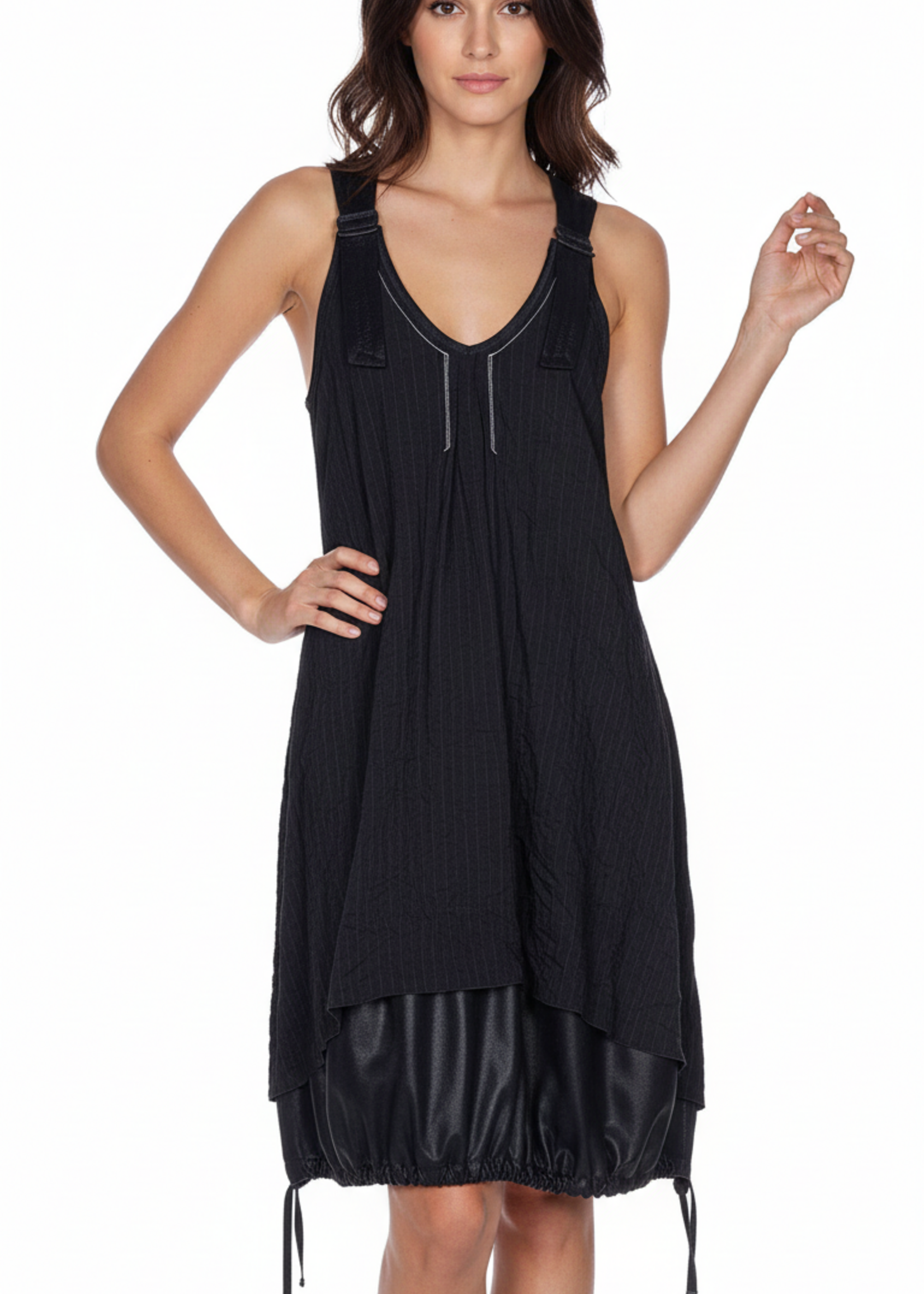 BH BH VESTIDO STRAP CRASH