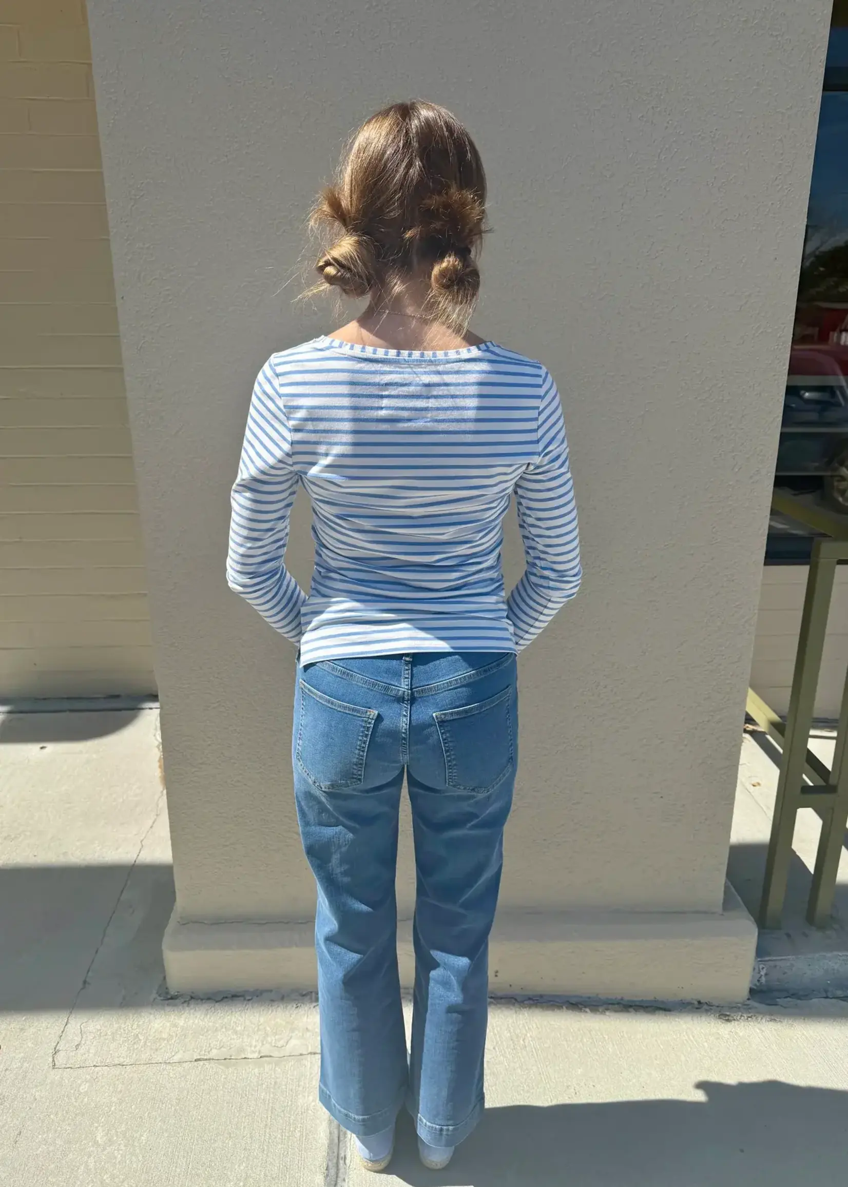 EL EL JEANS WIDE LEG 5POCK