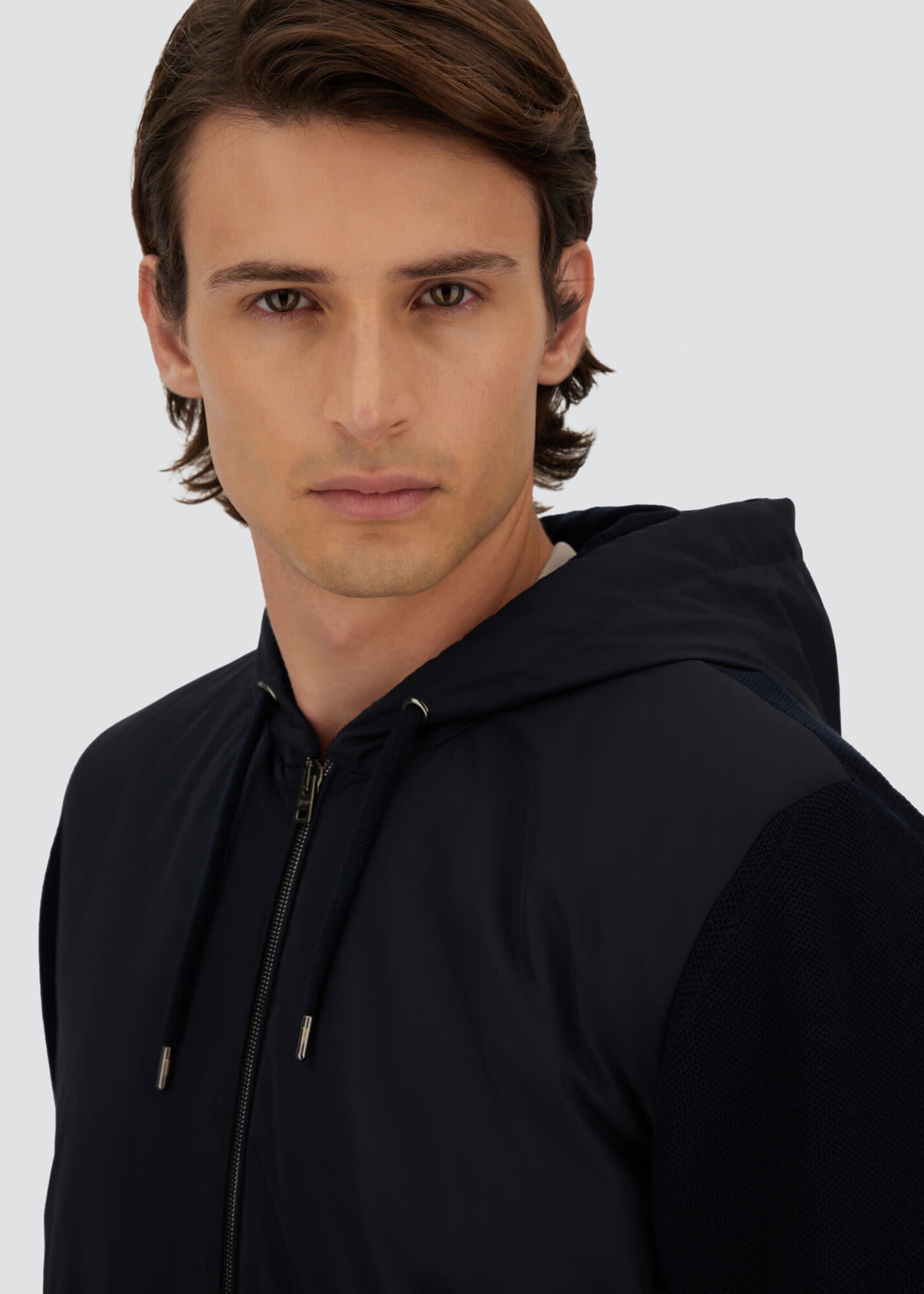 HER HER CHAMARRA MEN PIQUE HOODIE