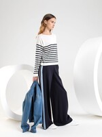 PUR PUR PANTALON COLOR BLOCK