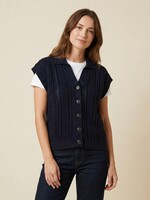 PUR PUR SWEATER CARDI GILET