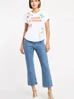 CINQ CINQ T-SHIRT ANGELI FLEUR