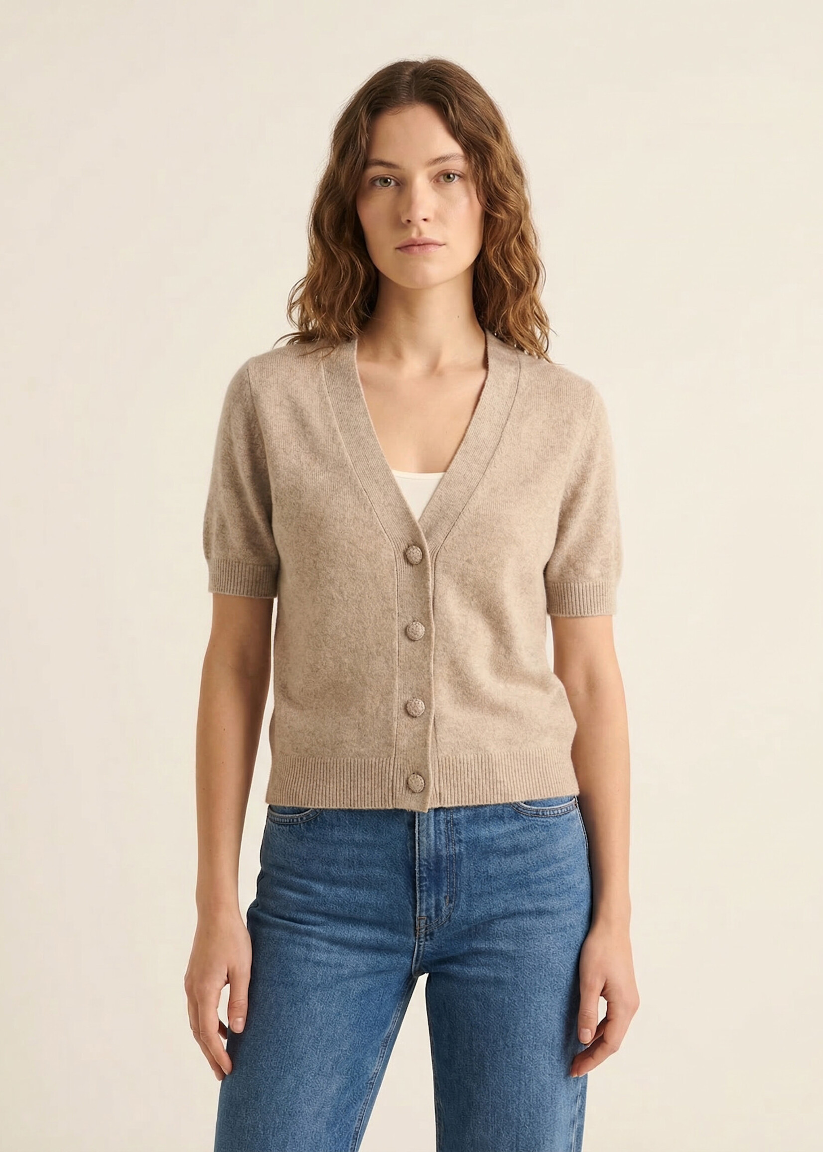 BRO BRO SWEATER CARDI BUTTON ON SHRT