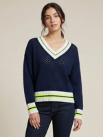 BRO BRO SWEATER OPEN MESH CRICKT