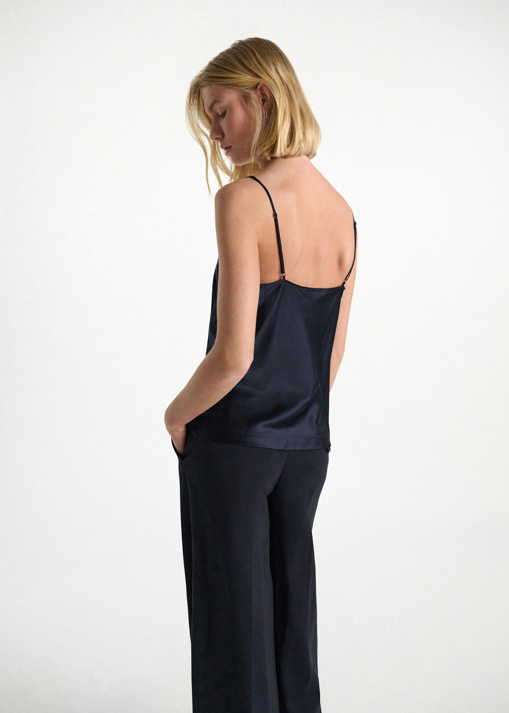 SCH SCH TOP SENSE OF SHINE NAVY