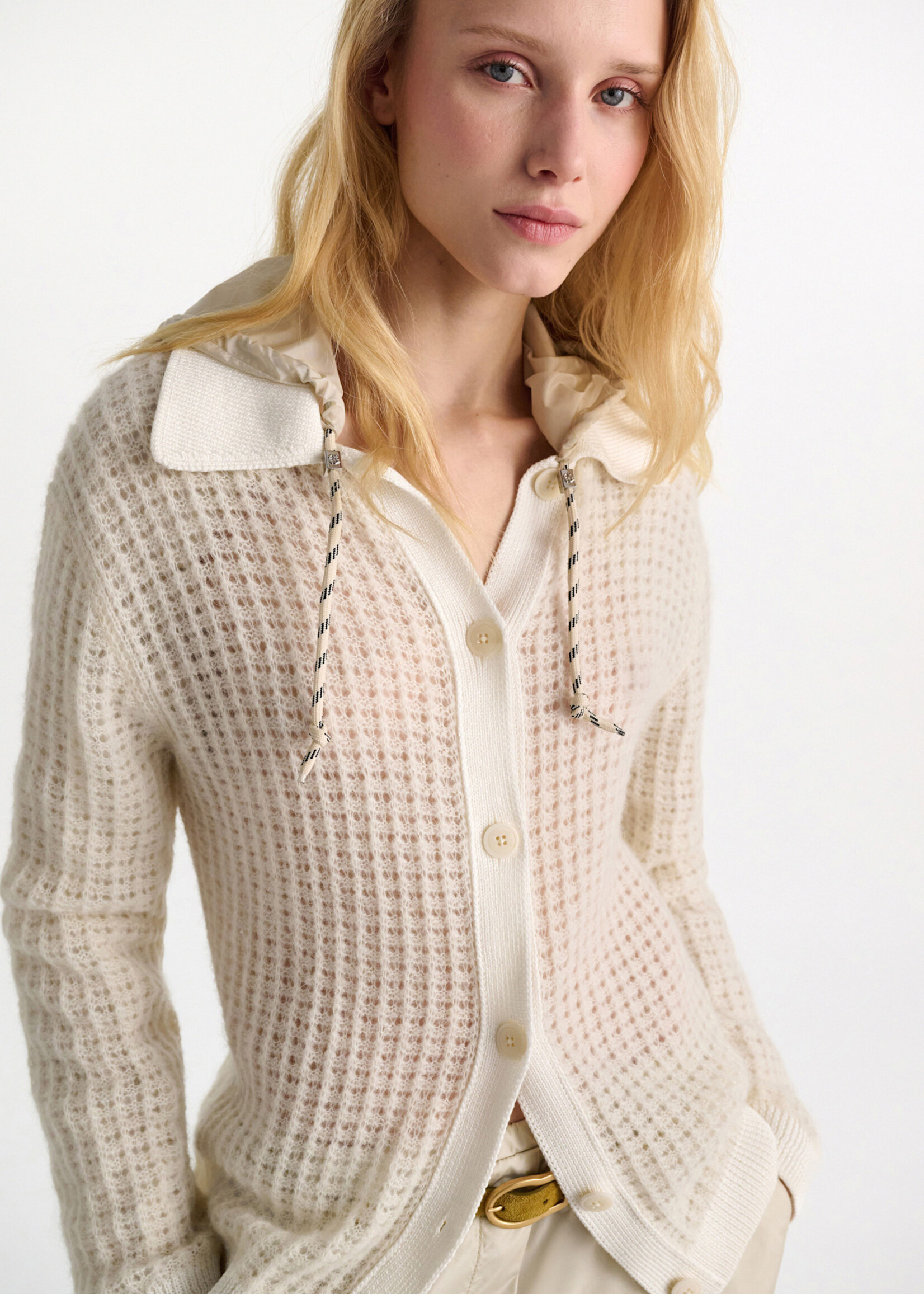 SCH SCH SWEATER CARDI AIRY SOFT