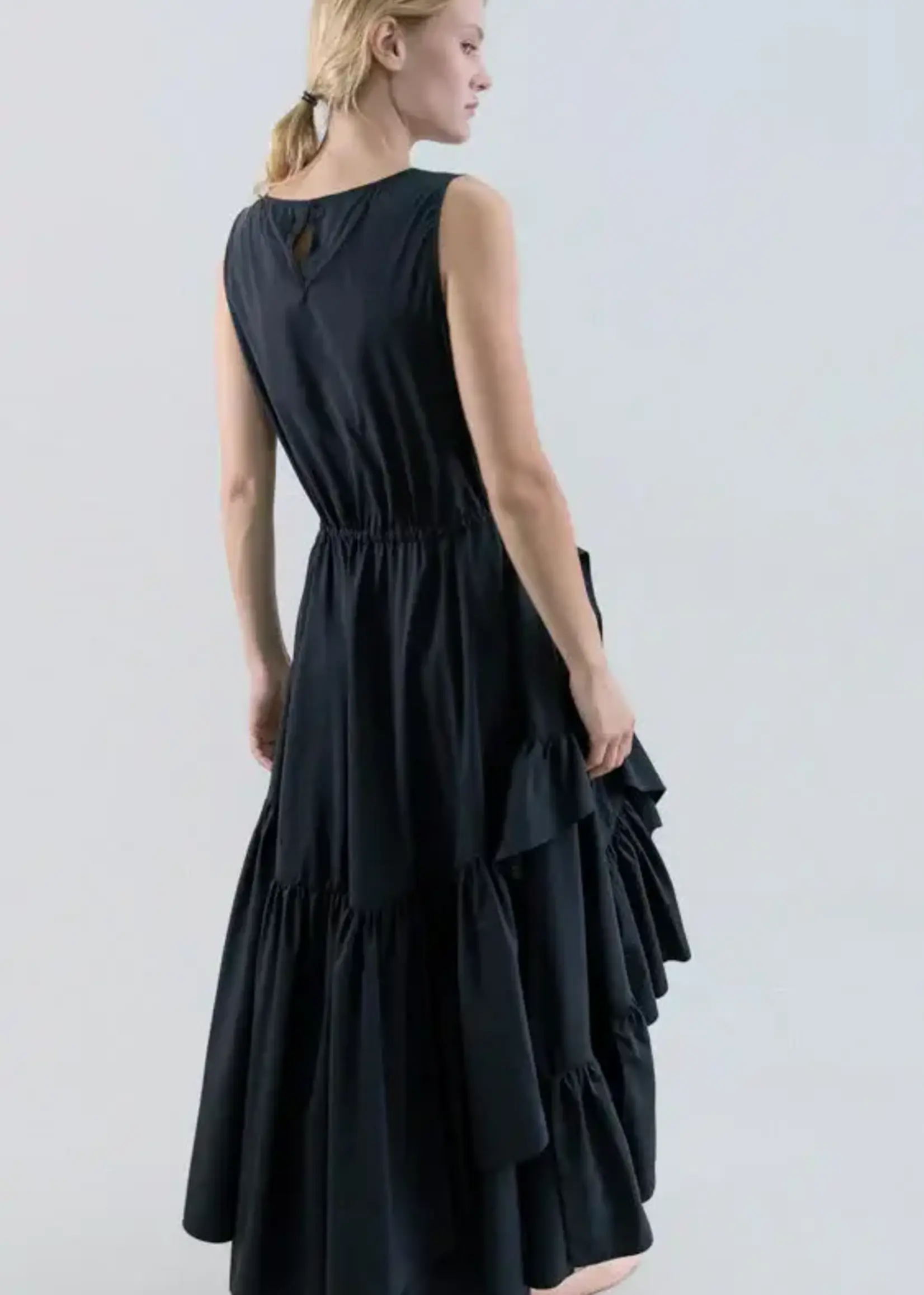 PSO PSO VESTIDO POPLIN RUFFLE