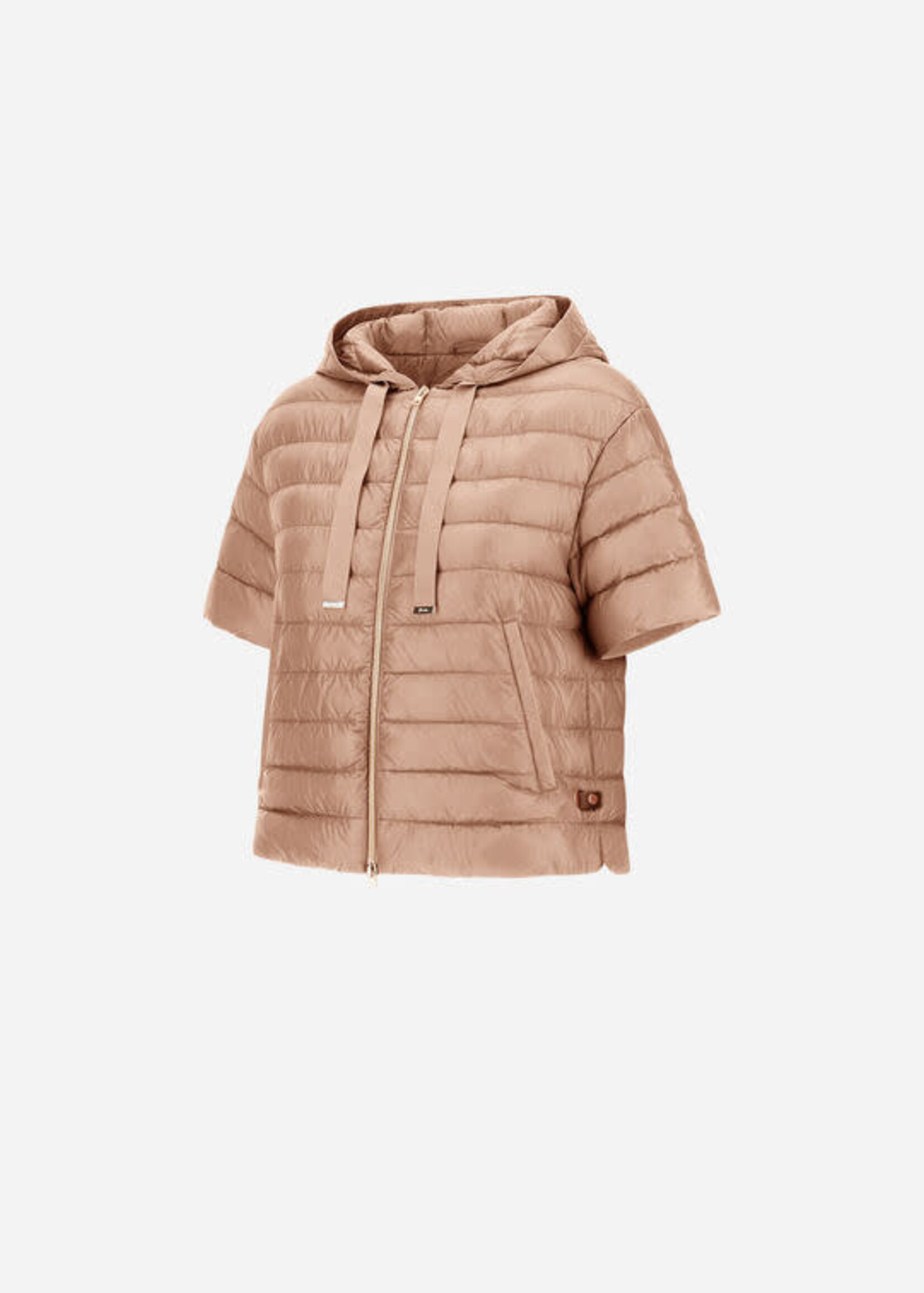 HER HER CHAMARRA SHINY CAPE SHORT