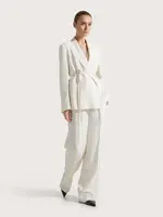 SEV SEV PANTALON HERRINGBONE CREPE