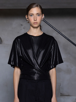 NUD NUD BLUSA LAMINATED