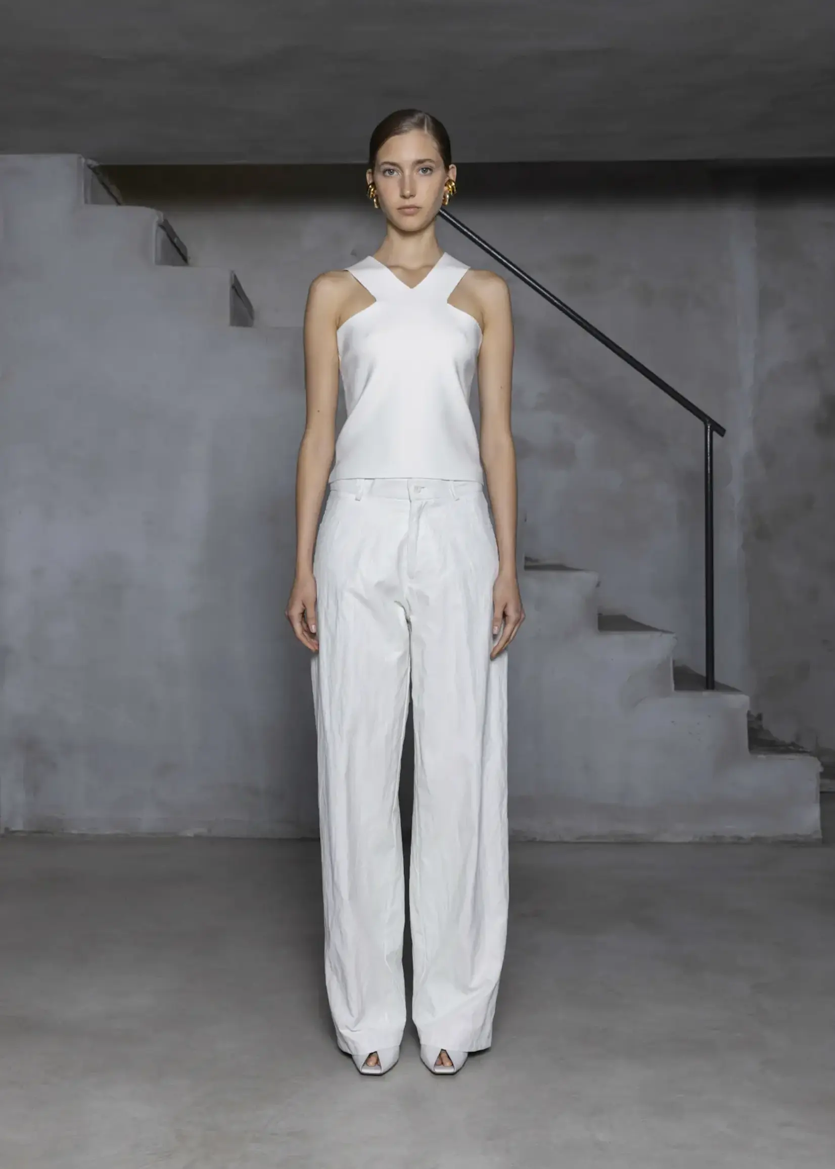 NUD NUD PANTALON VEGAN LEATH