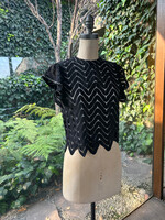 NON NON BLUSA CHEVRON