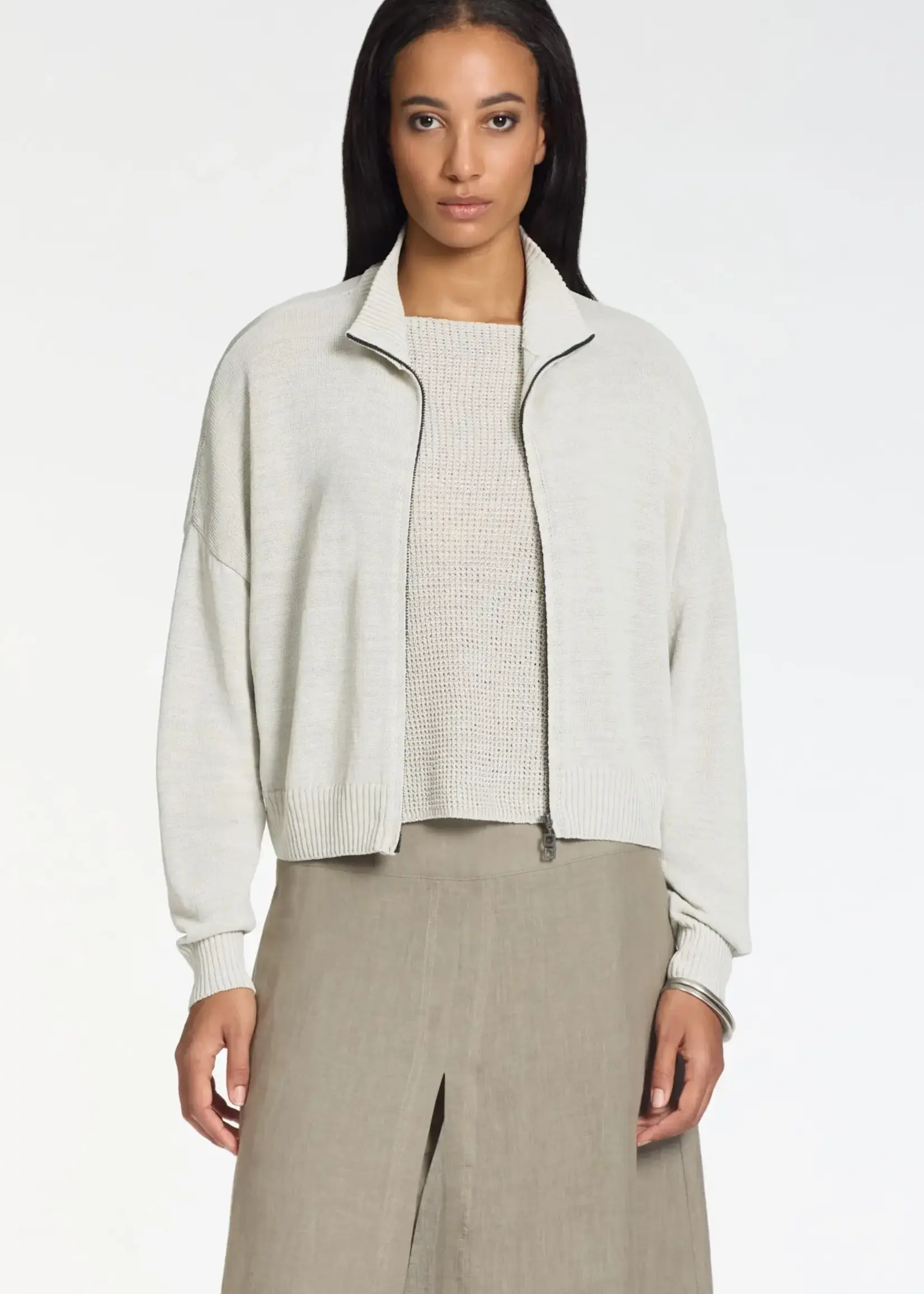 SP SP SWEATER CARDI ZIPPED
