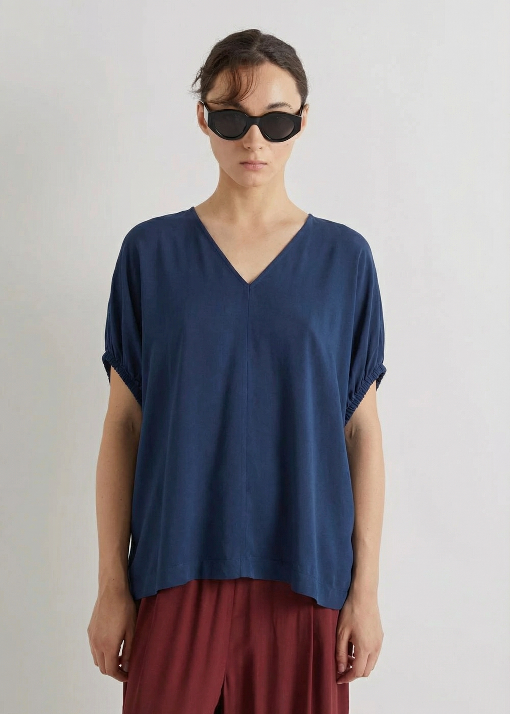 MEIM MEIM BLUSA ARRICIATA