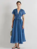 MEIM MEIM VESTIDO RAMEN CERULEO