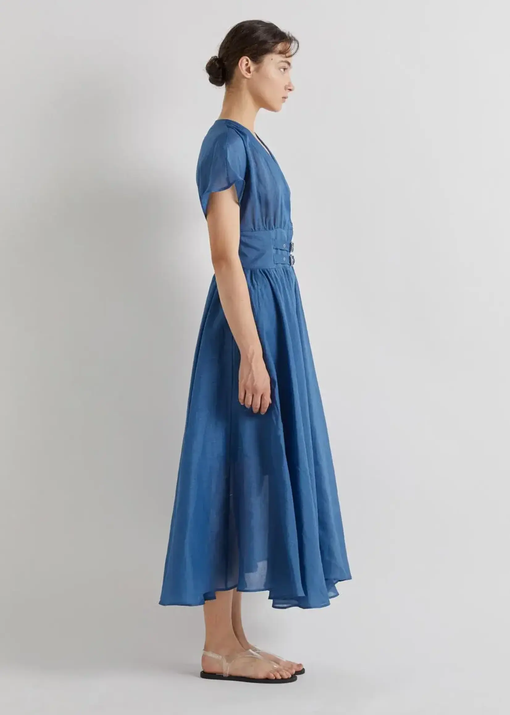 MEIM MEIM VESTIDO RAMEN CERULEO