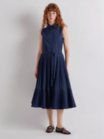 MEIM MEIM VESTIDO PLISSETTATA NSKY