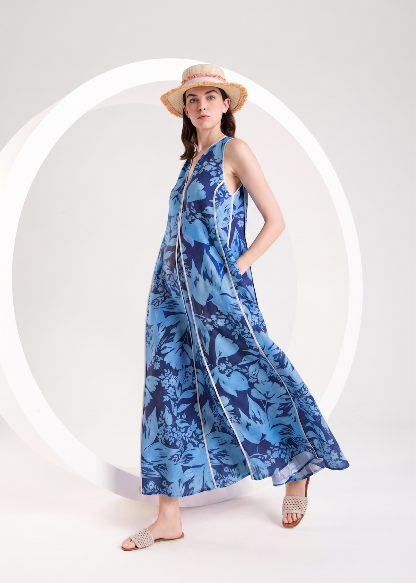 PUR PUR VESTIDO FLARED