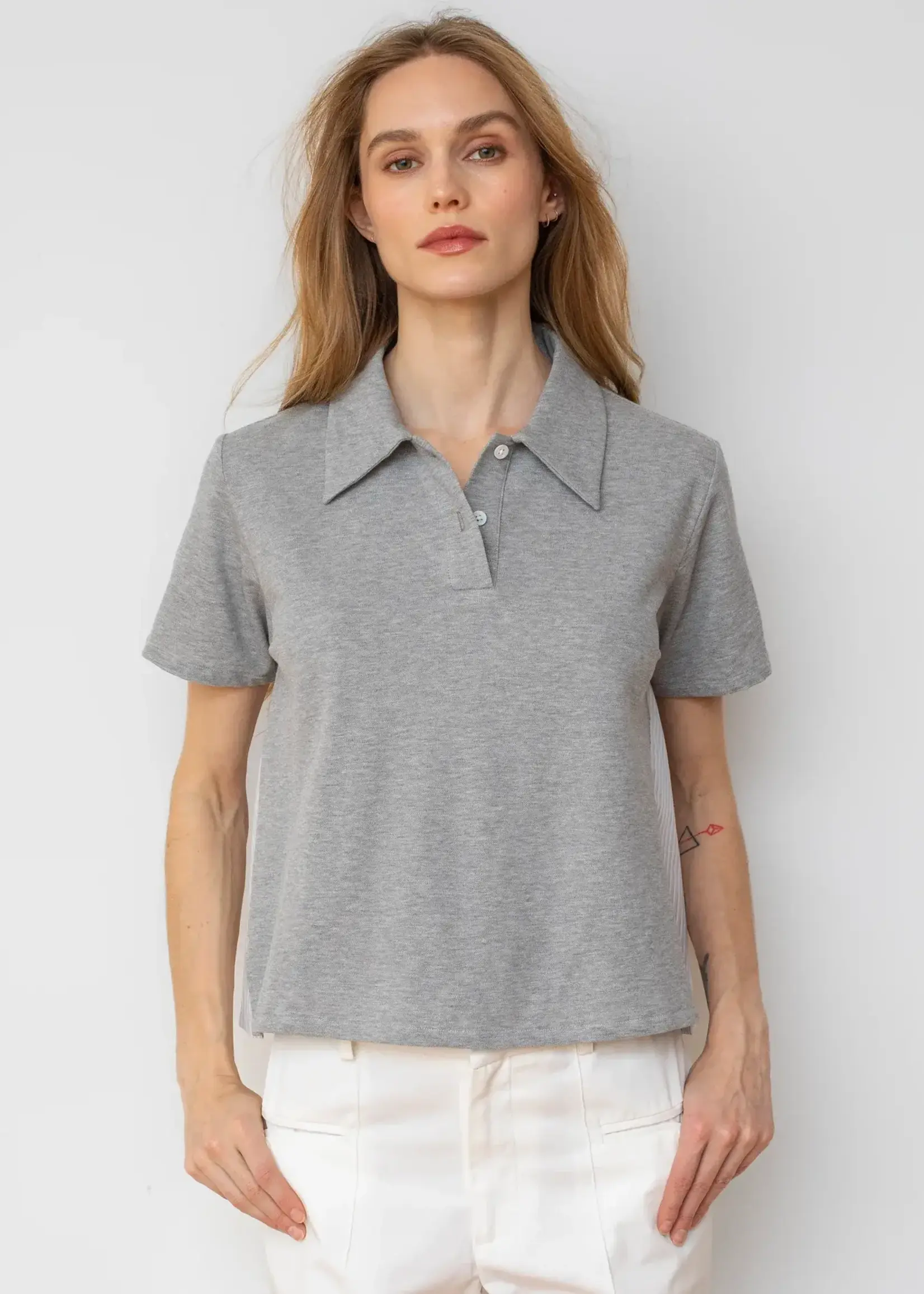 WE WE  BLUSA MEDIA POLO