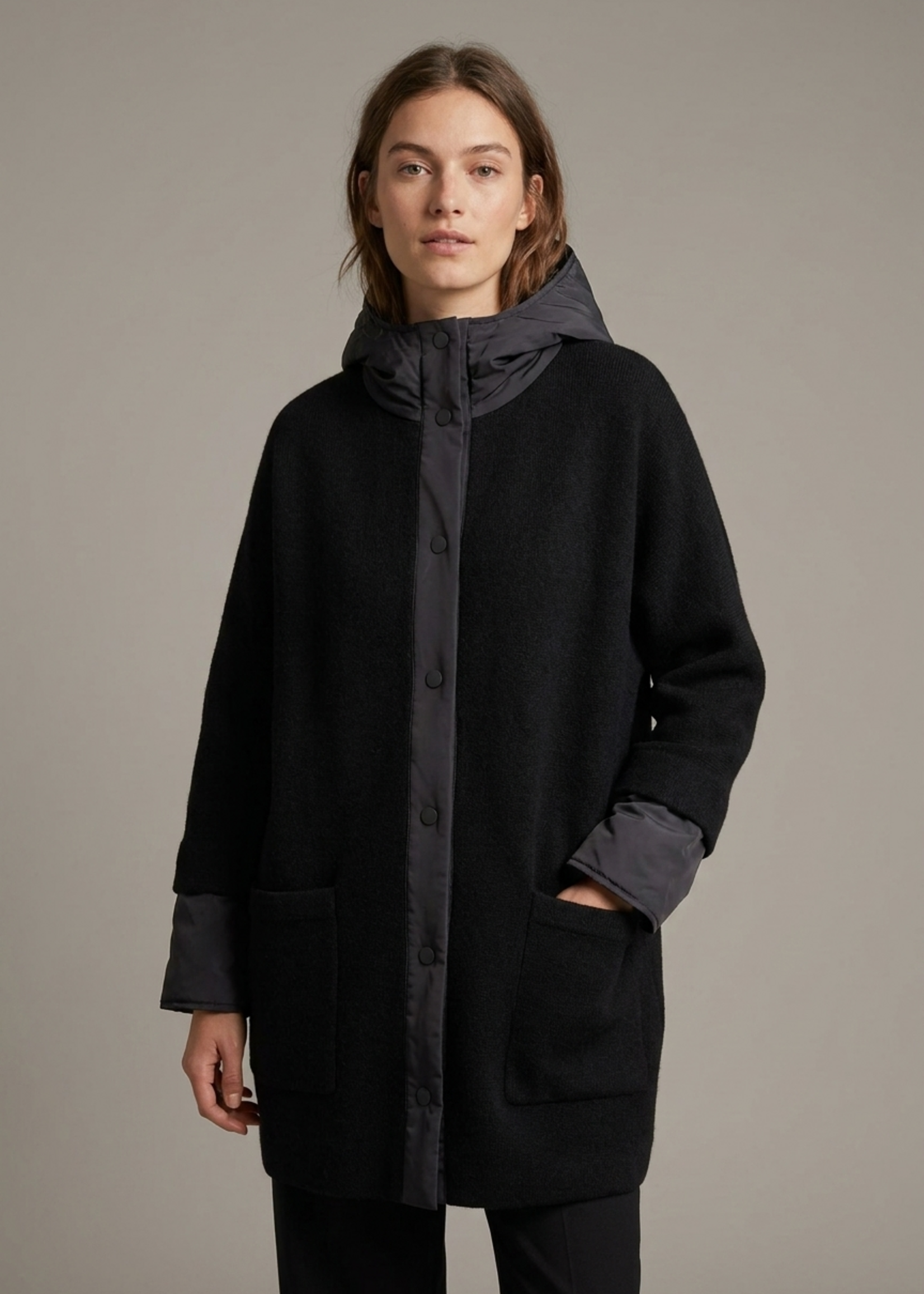 KIN KIN ABRIGO HOODED CARDI