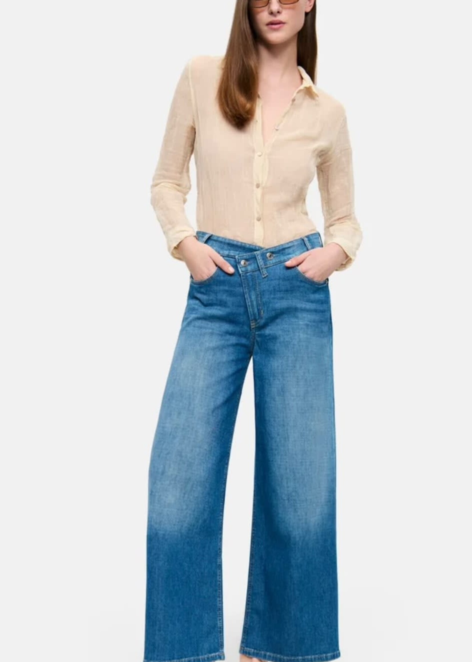 CAM CAM JEANS BAGGY ASYMMETRICAL