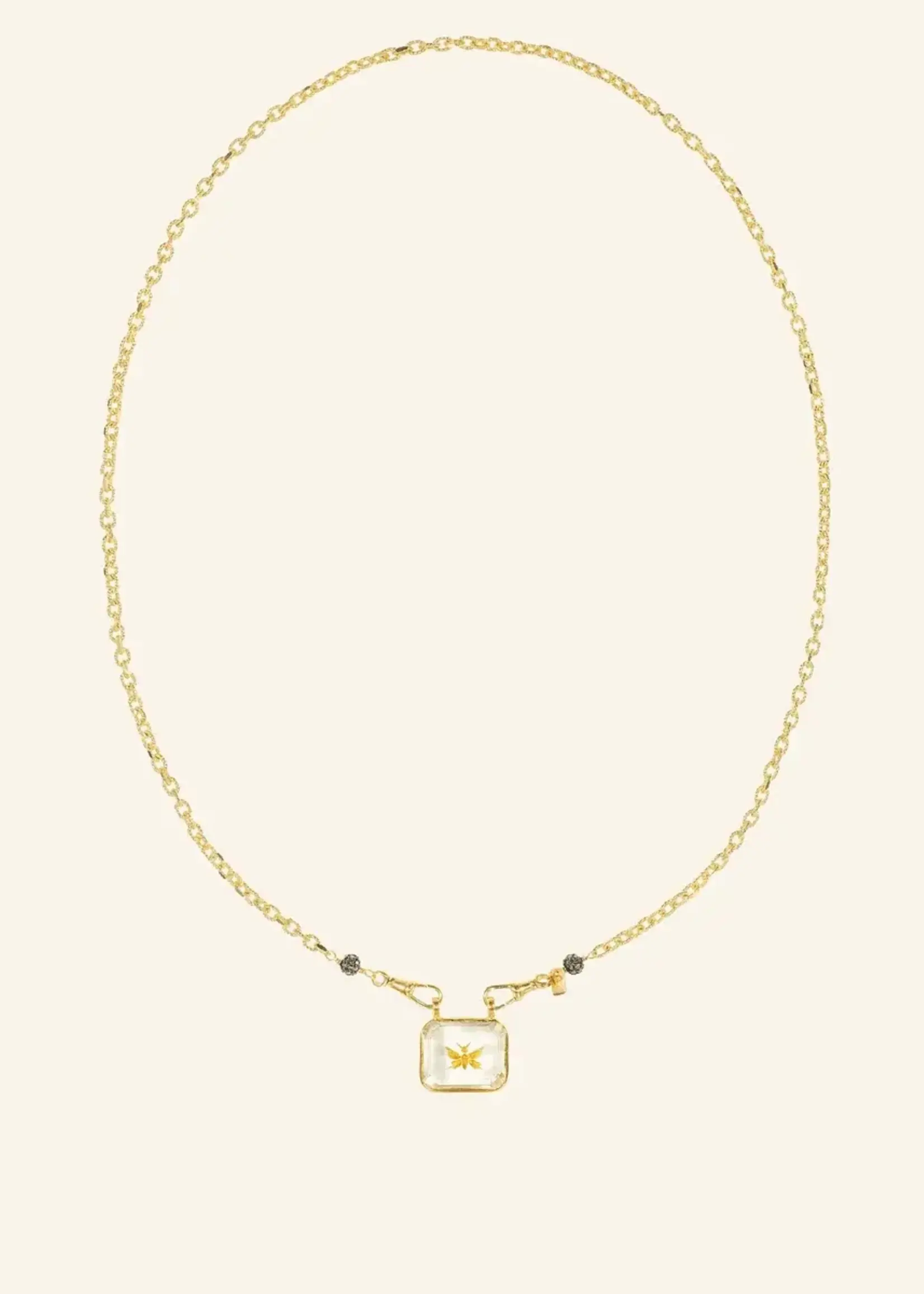 ML ML JOYERIA COLLAR GOLD BUTTERFLY